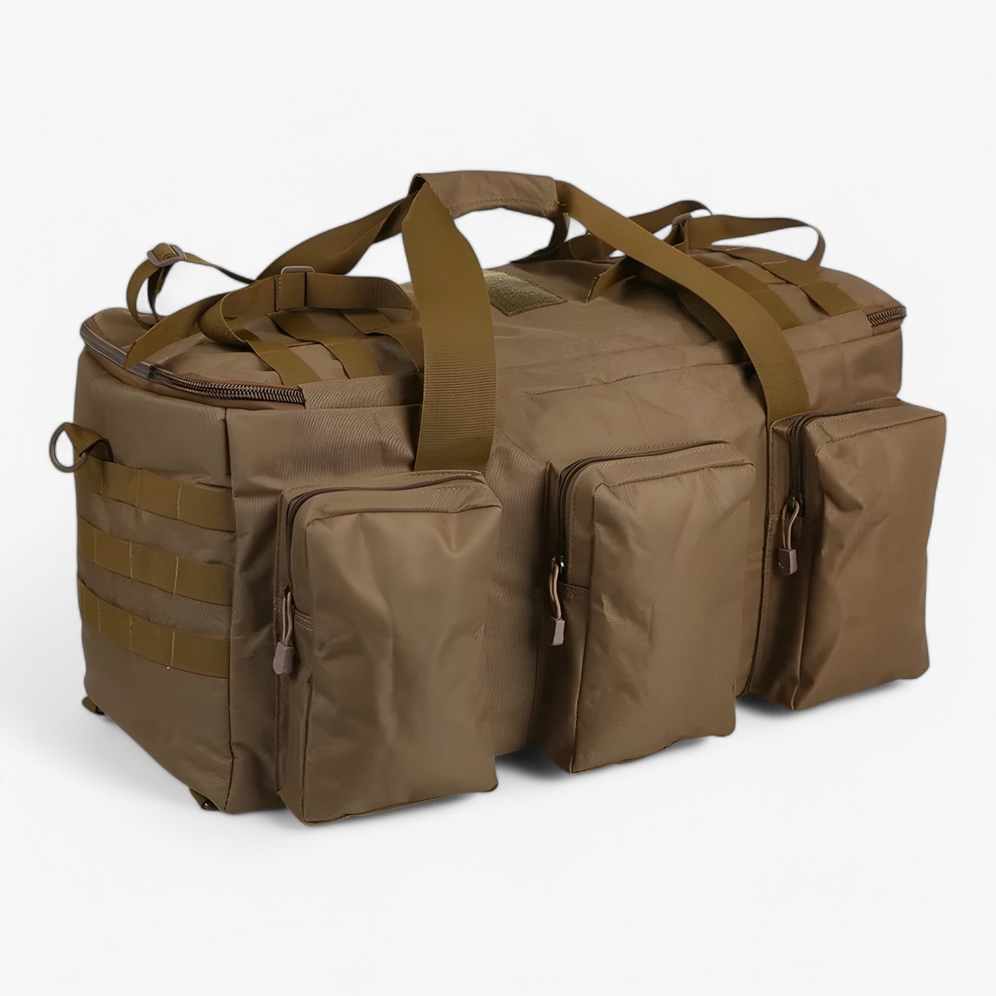 Taktisk Duffelbag 55L – Justerbar Skulderrem og Flere Lommer - - Taktisk Duffelbag 55L – Justerbar Skulderrem og Flere Lommer - €25 - {{ product_tags }