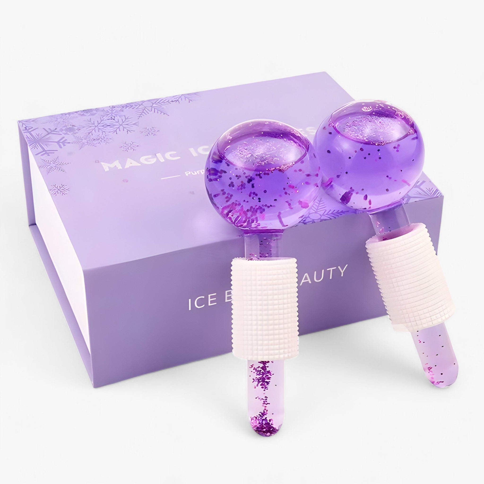 BeautyCool | Krystalkugler - Energiemassage til ansigt og øjne, 2 stk./pakke - NEUROSA ENSEMBLE VIOLET - other - {{ product_tags }