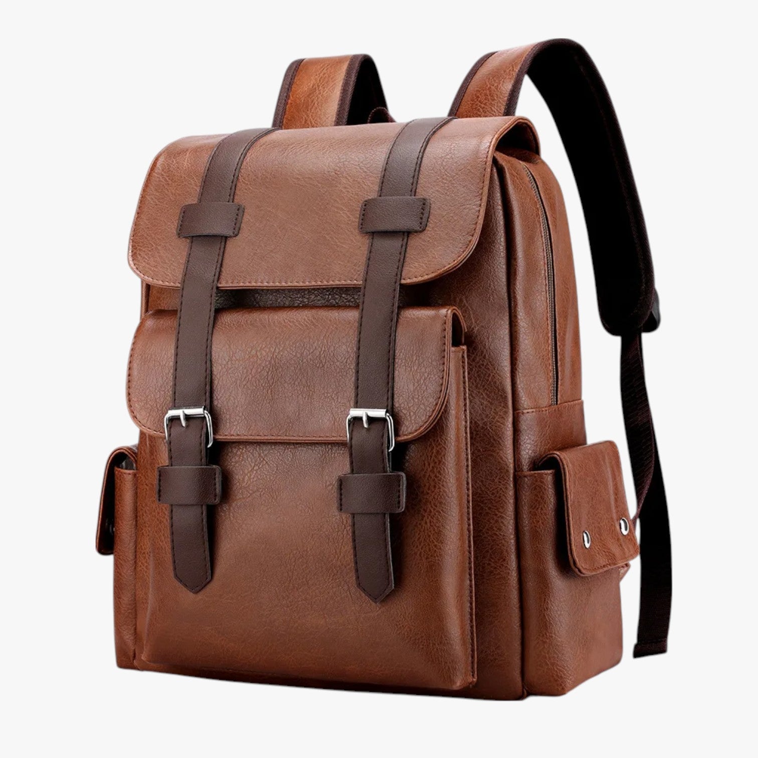 Landon | Vandafvisende PU-læder notebook-cover: stil og beskyttelse - Kaffe - Landon | Vandafvisende PU-læder notebook-cover: stil og beskyttelse - €25 - {{ product_tags }
