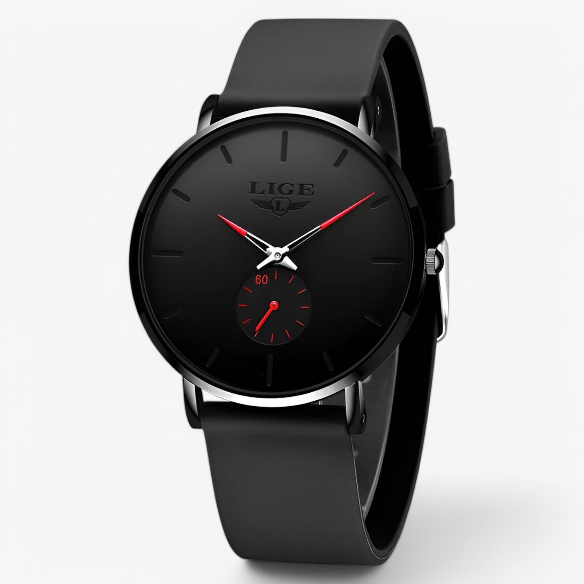 Tracy | Nyt dameur i rosa guld - Sort Rød - watches - {{ product_tags }