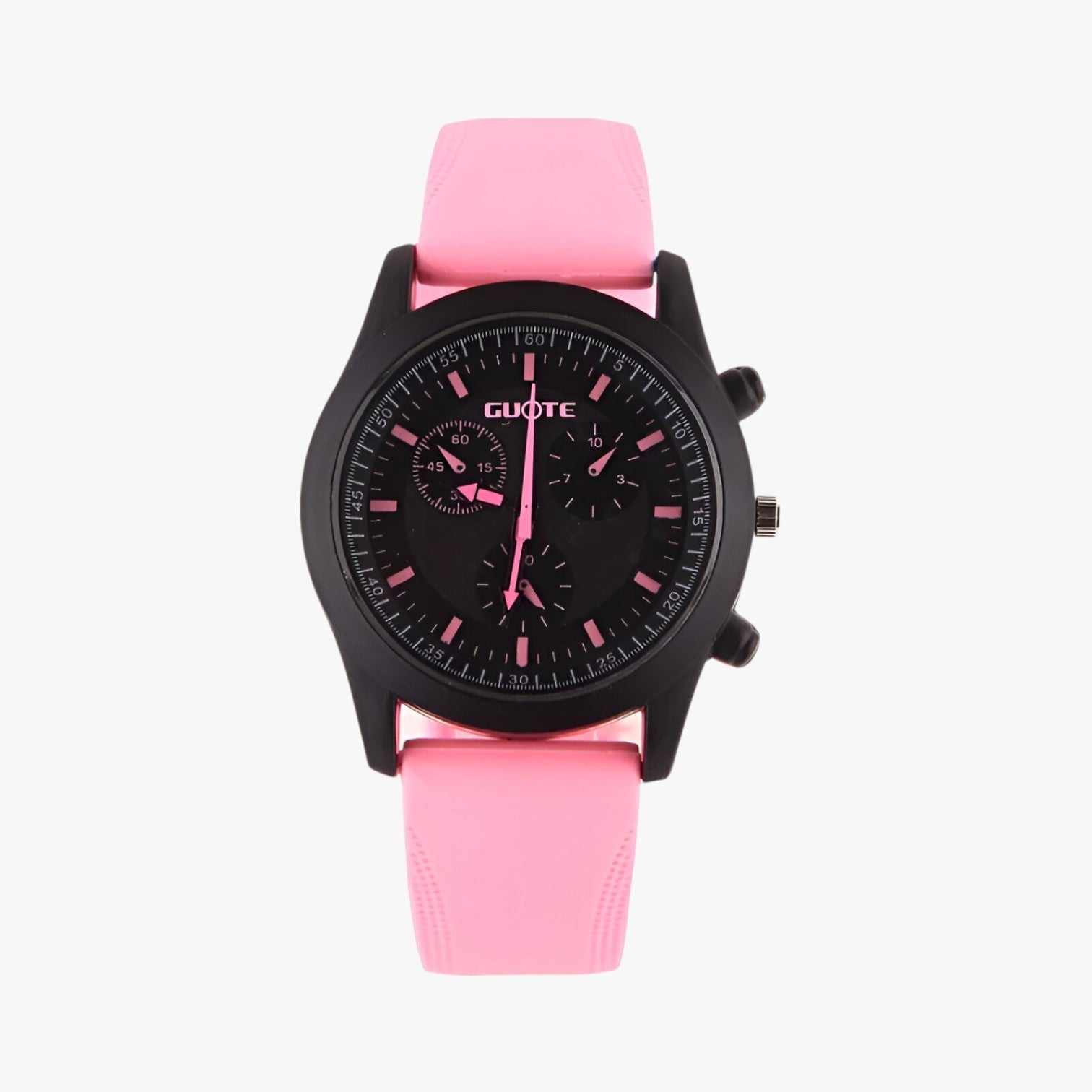 Hazel | Dameur Sporty & Comfort i Silikone - Lyserød - watches - {{ product_tags }