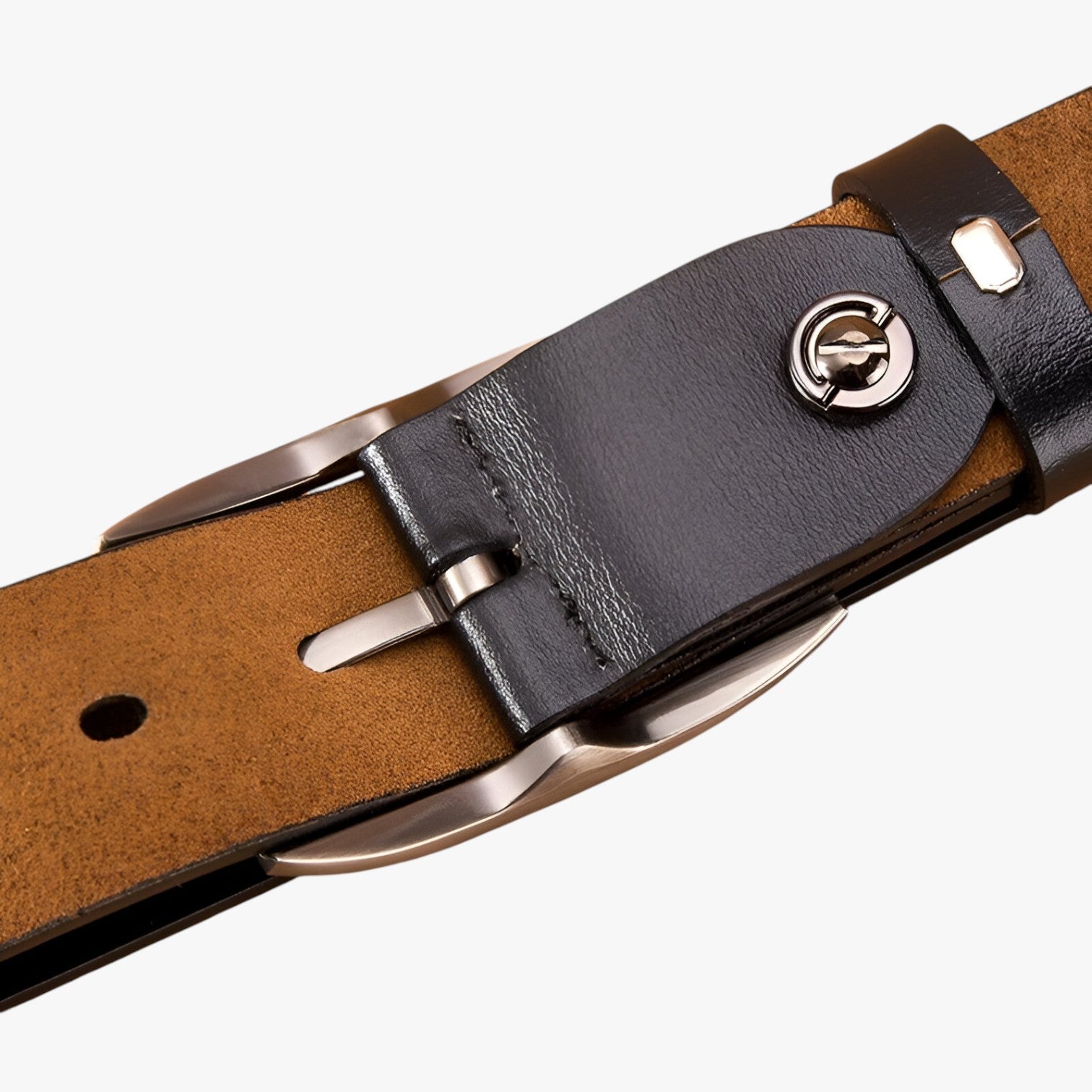 Bryson | Bælte i luksuriøst læder med nålespænde - - men's fashion - {{ product_tags }