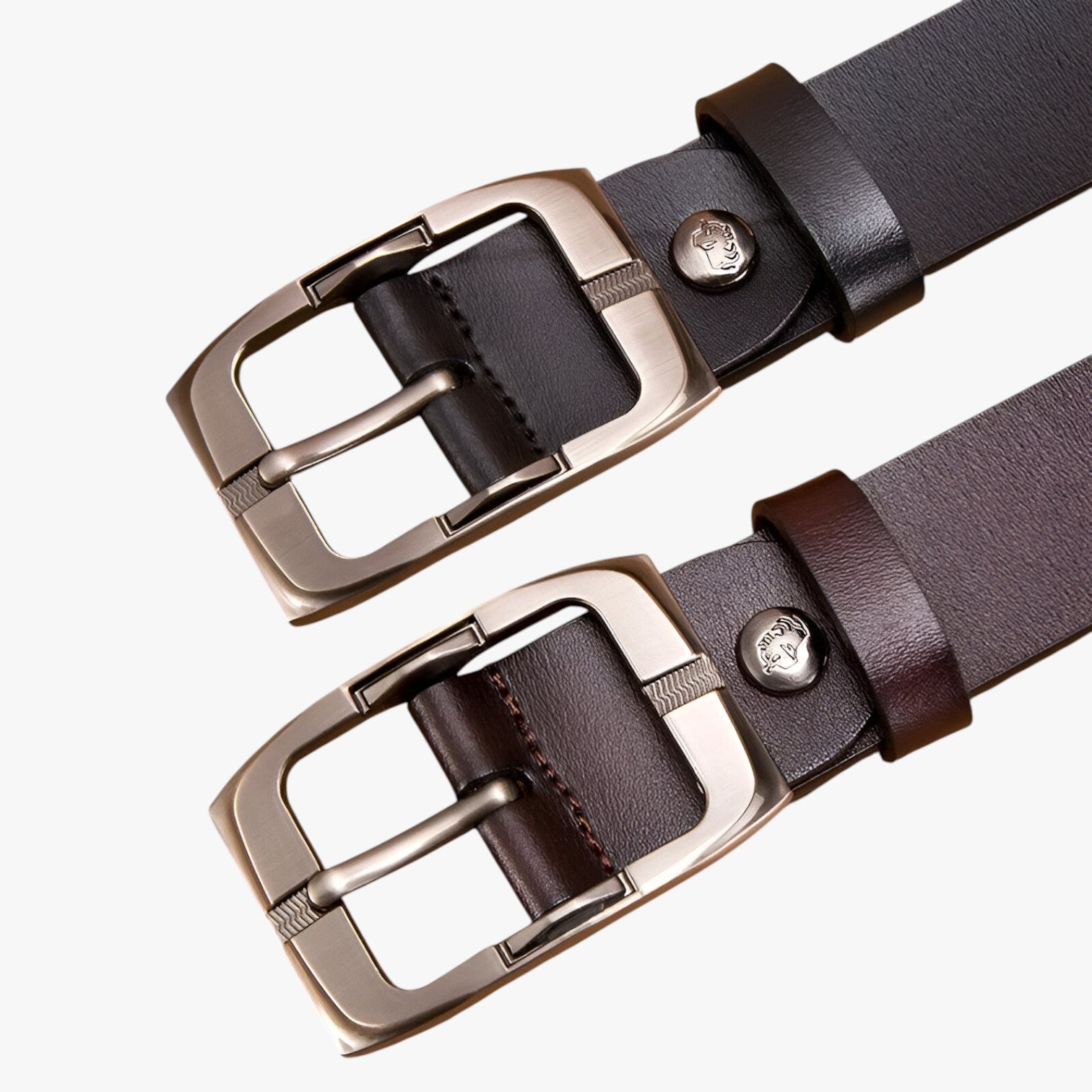 Bryson | Bælte i luksuriøst læder med nålespænde - - men's fashion - {{ product_tags }