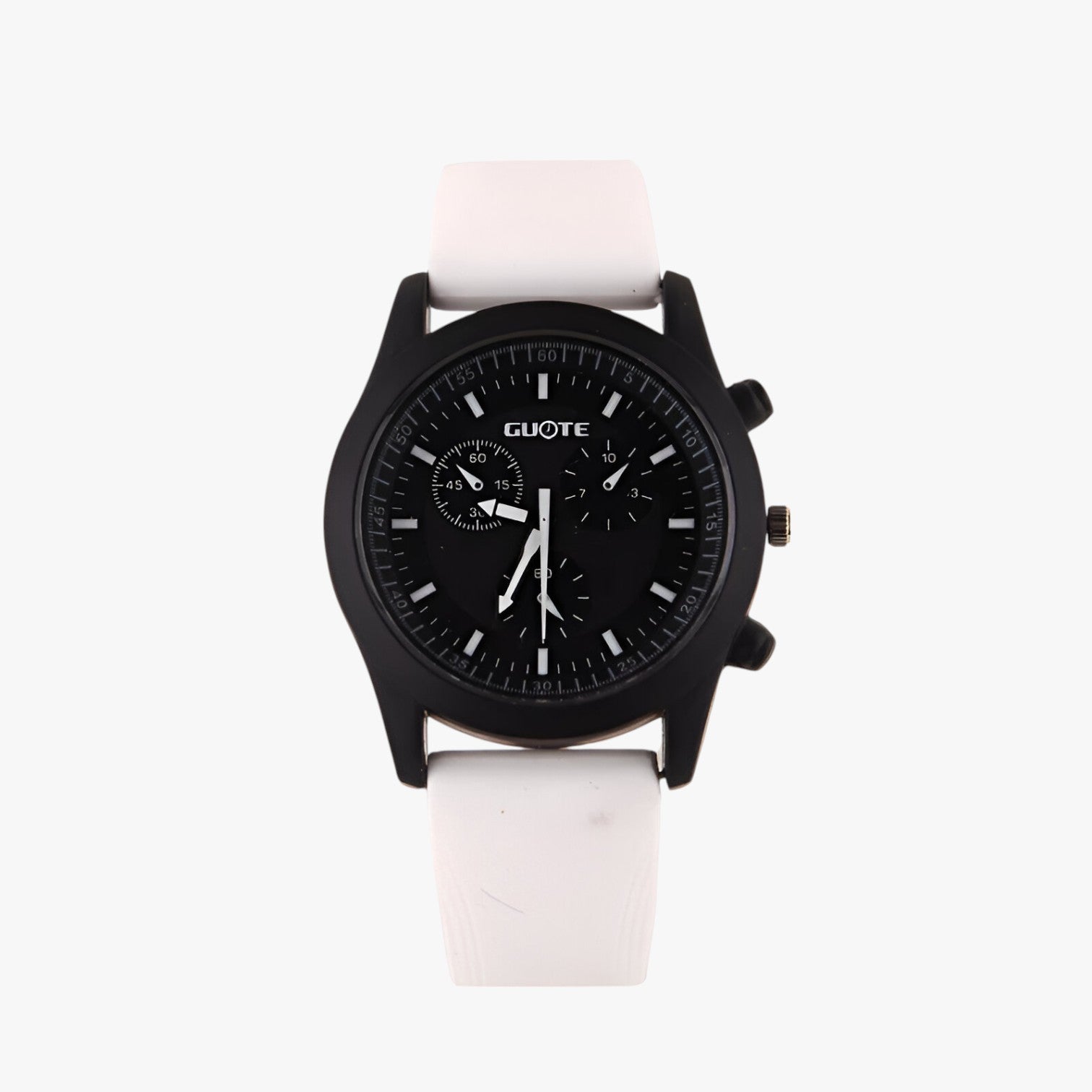 Hazel | Dameur Sporty & Comfort i Silikone - Hvid - watches - {{ product_tags }