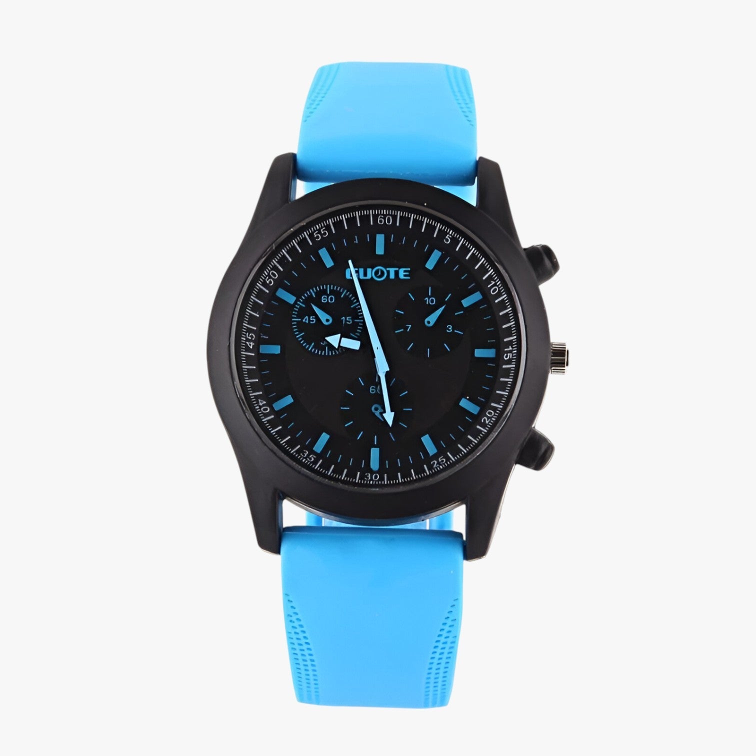 Hazel | Dameur Sporty & Comfort i Silikone - Blå - watches - {{ product_tags }