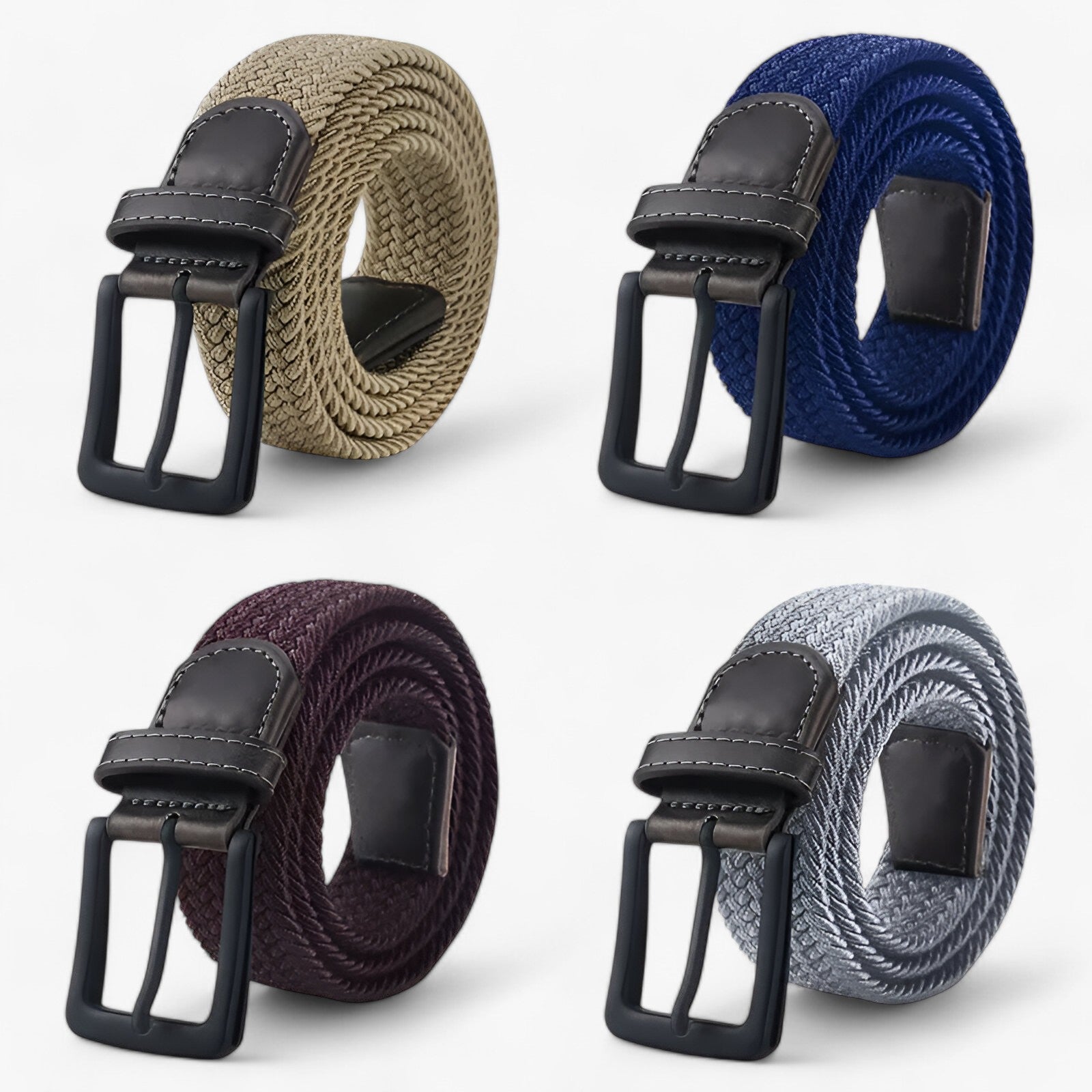 Bælte i dansk kanvas - stilfuldt og komfortabelt til ethvert outfit - - men's fashion - {{ product_tags }