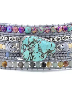Turkis helende beskyttende armbånd