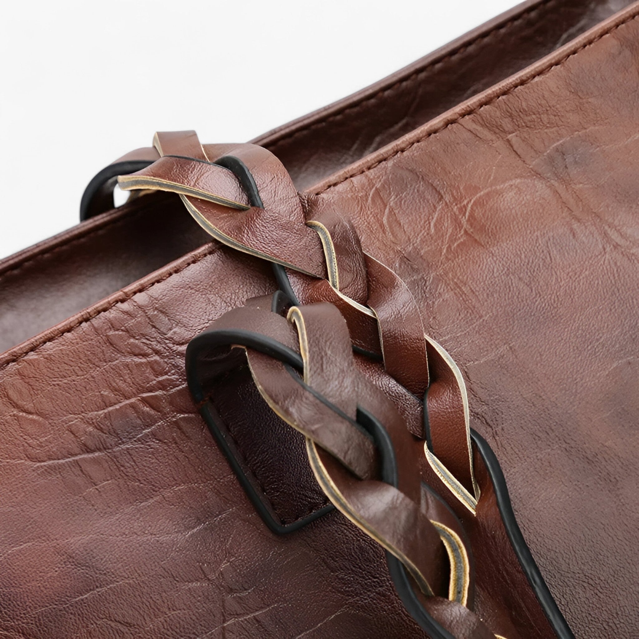 Clea | Lædertaske med kvast - - bags - {{ product_tags }