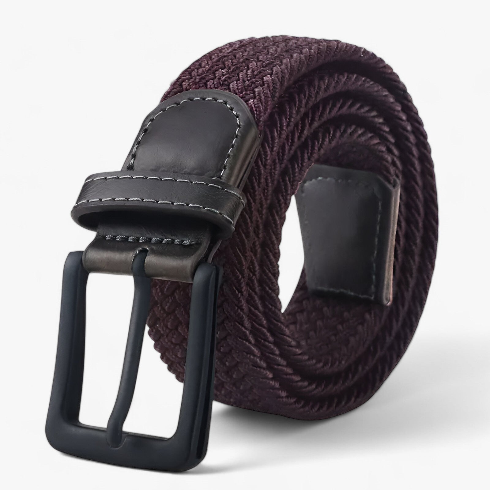 Bælte i dansk kanvas - stilfuldt og komfortabelt til ethvert outfit - brun - men's fashion - {{ product_tags }