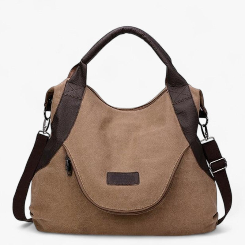 Stor lærredstaske med lomme - - bags - {{ product_tags }