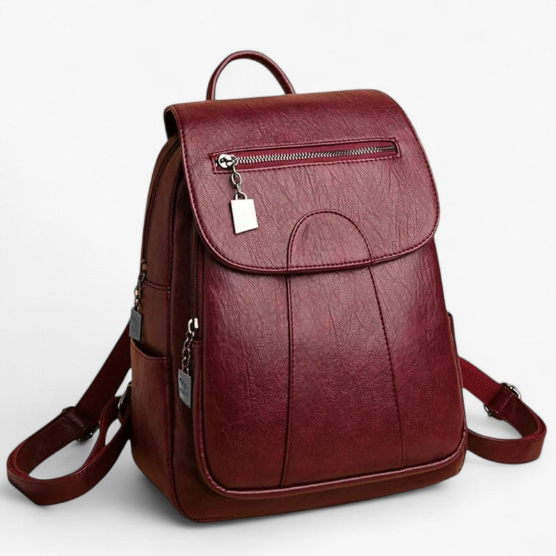 Laura | Vintage læder rygsæk – blød, stilfuld og perfekt til rejser - - bags - {{ product_tags }
