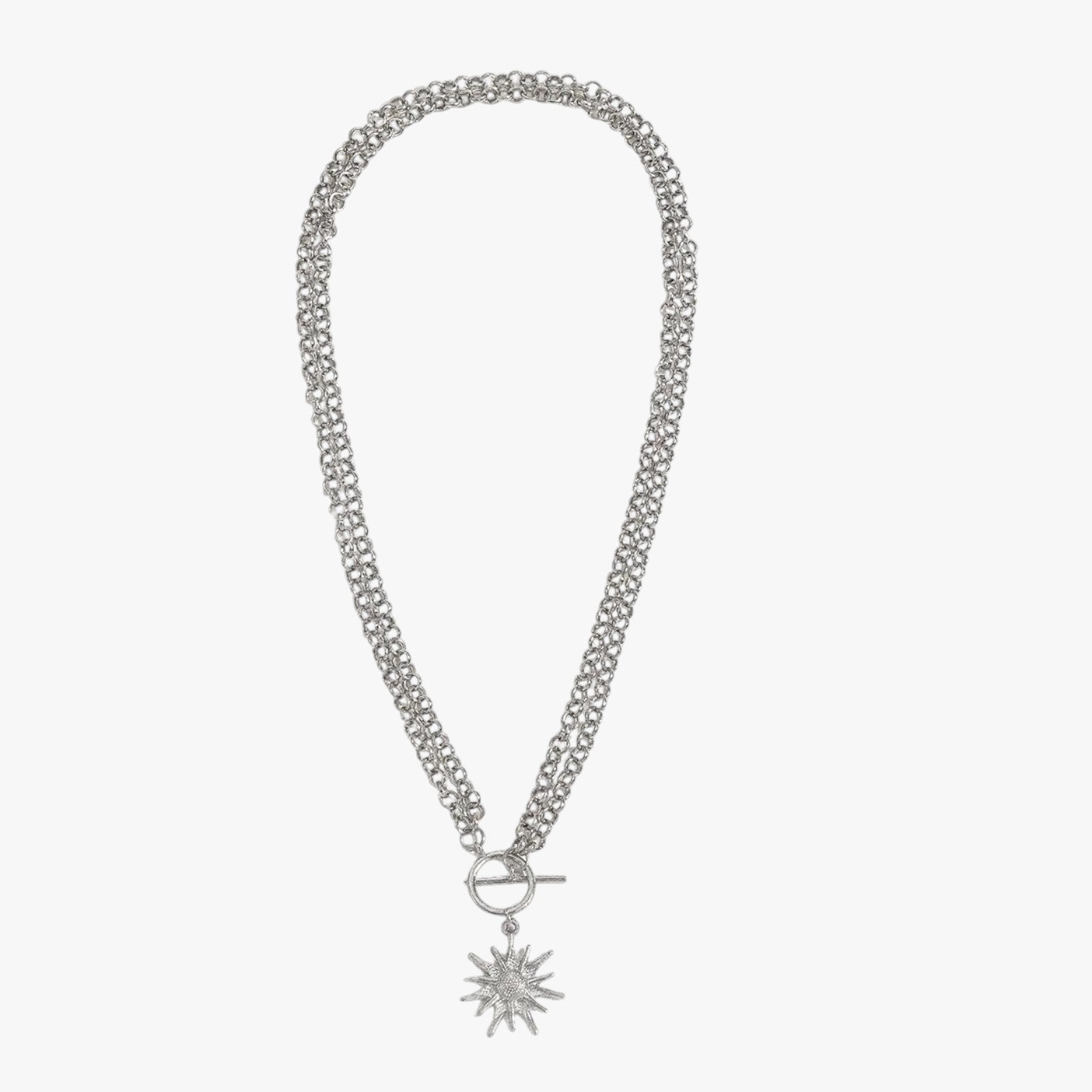 Nora | Hip hop halskæde med sol til dristige og tilpassede looks - - Nora | Hip hop halskæde med sol til dristige og tilpassede looks - €25 - {{ product_tags }