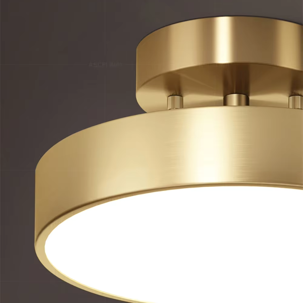 Rund Indbygget Loftslampe