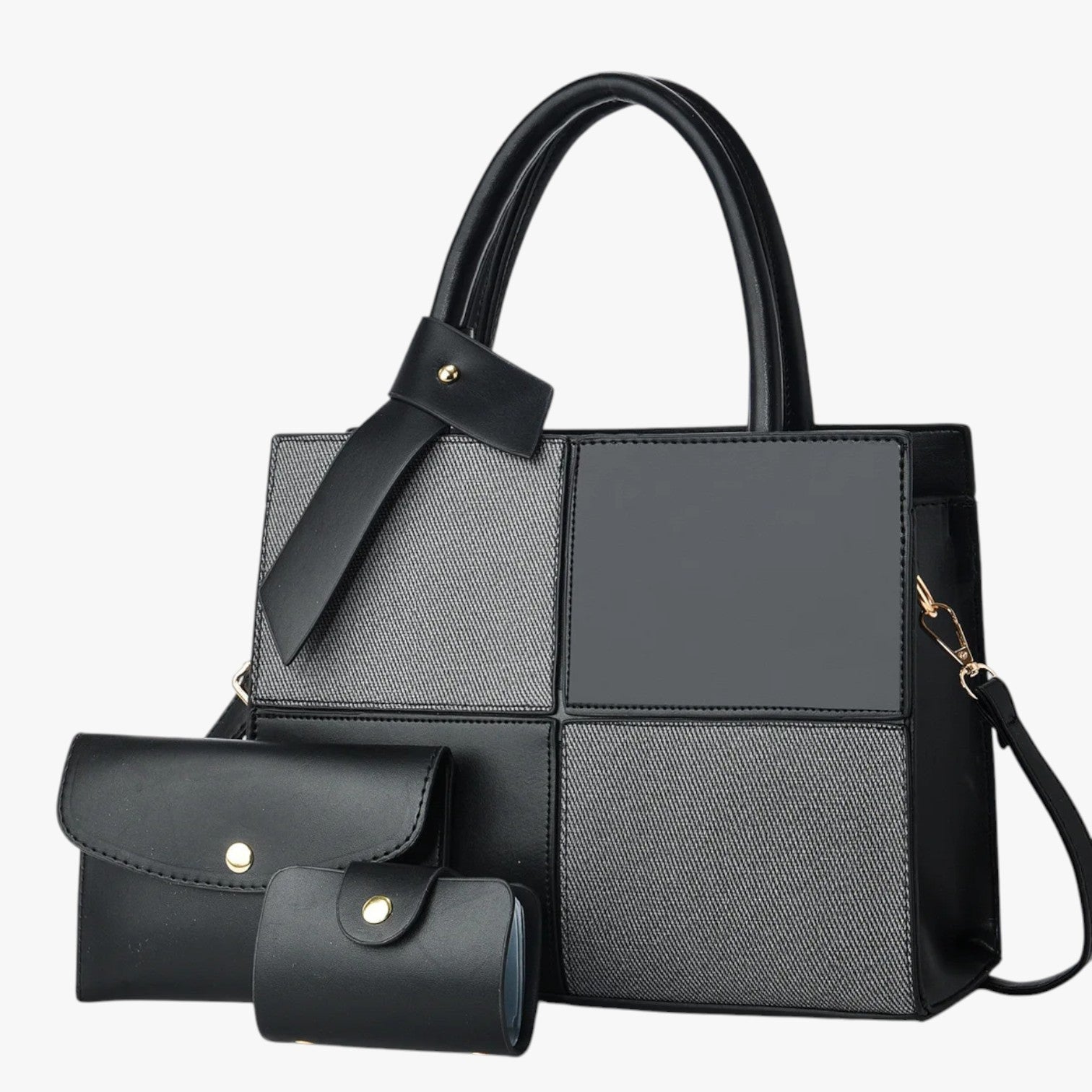 Alma | Retro tote taske rummelig og vandtæt - Nero - Alma | Retro tote taske rummelig og vandtæt - €25 - {{ product_tags }