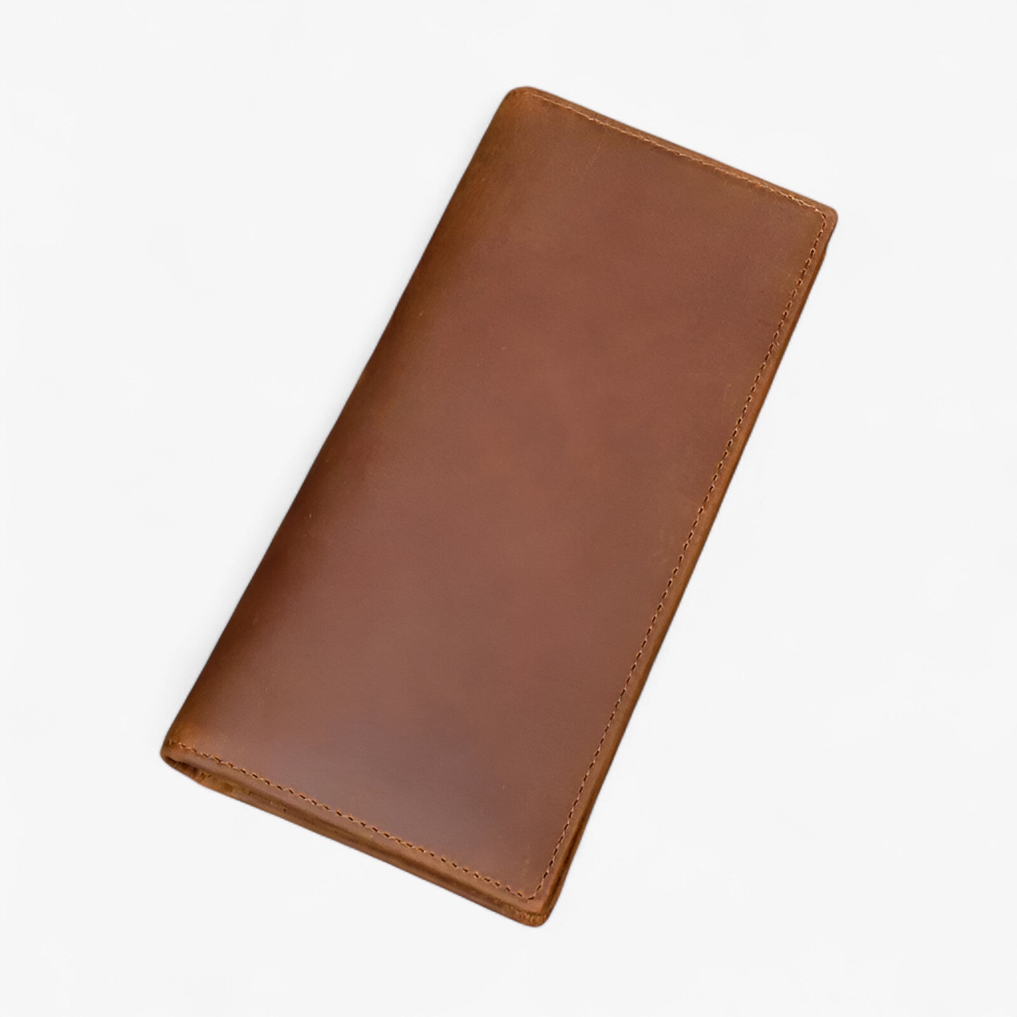 Lang Læder Pung til Mænd – Holdbar og Stilfuld - indre lynlås - Herrepunge - {{ product_tags }