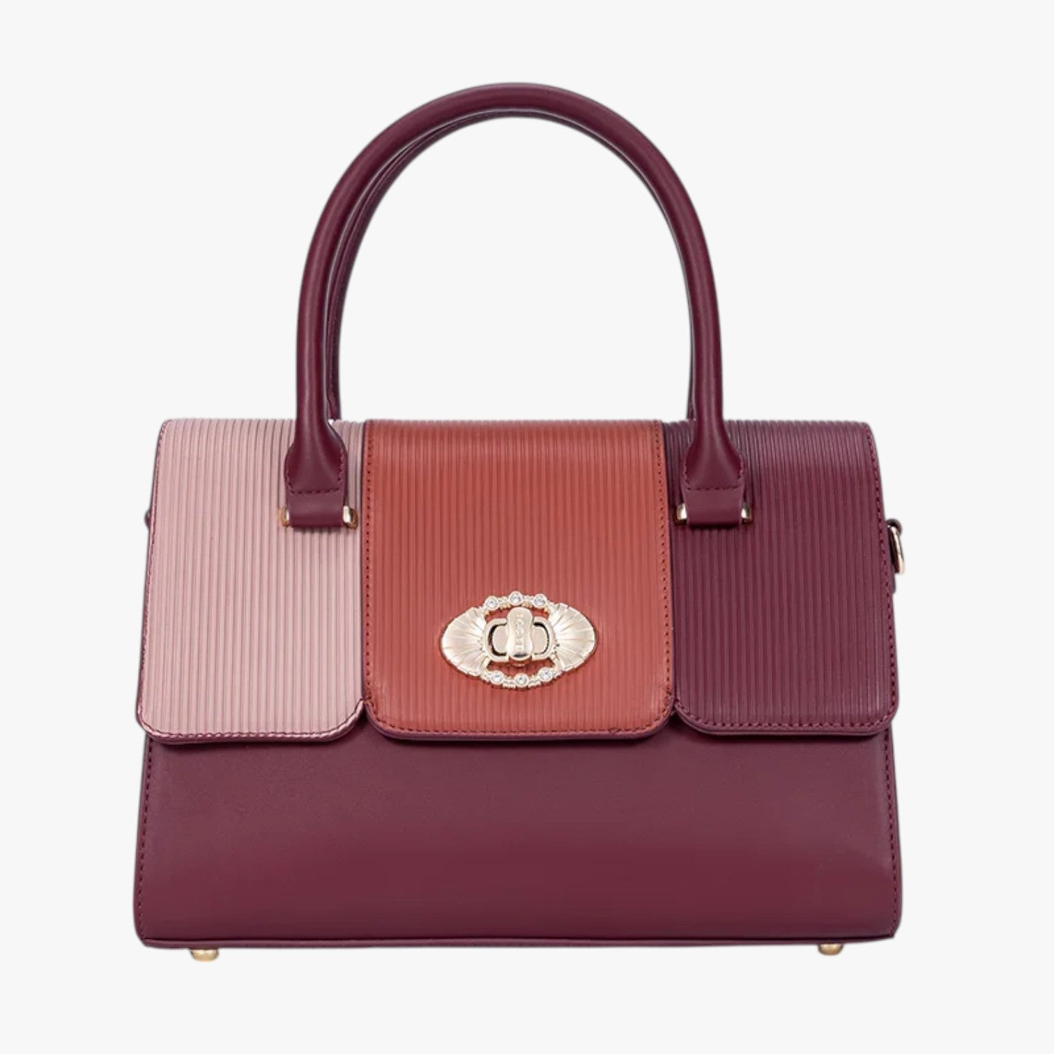 Karina | PU-læder taske, holdbar og med elegant stil - Bourgogne - Karina | PU-læder taske, holdbar og med elegant stil - €25 - {{ product_tags }