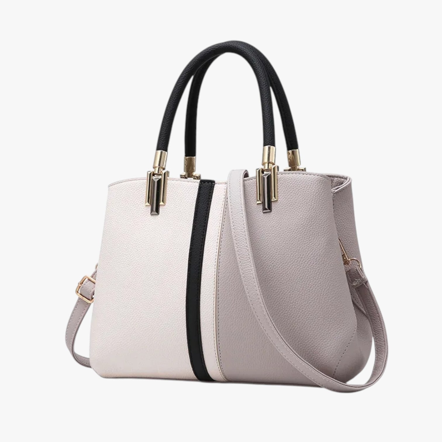 Melissa | Stil og praktik - Vandtæt skuldertaske til kvinder - Grå - Melissa | Stil og praktik - Vandtæt skuldertaske til kvinder - €25 - {{ product_tags }