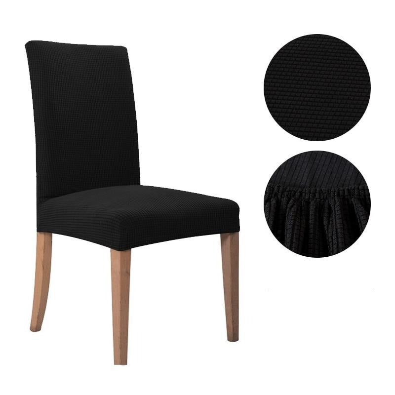 Stolbetræk Belleza | Pakke med 2 - Sort | 2 stk - house & garden - {{ product_tags }