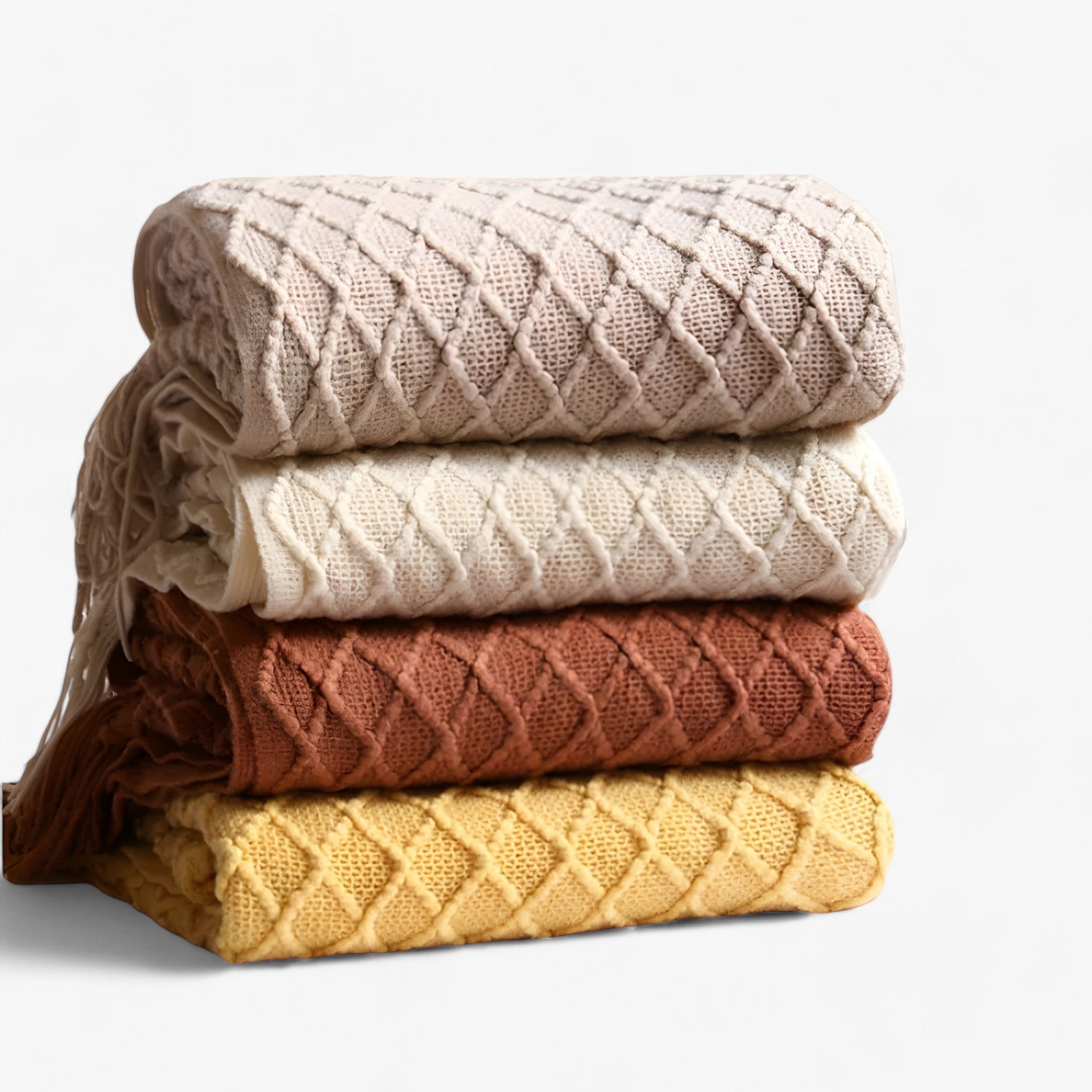 Ely | Nordisk Kasjmirlook Tæppe - Elegant og Komfortabel - - Ely | Nordisk Kasjmirlook Tæppe - Elegant og Komfortabel - €25 - {{ product_tags }