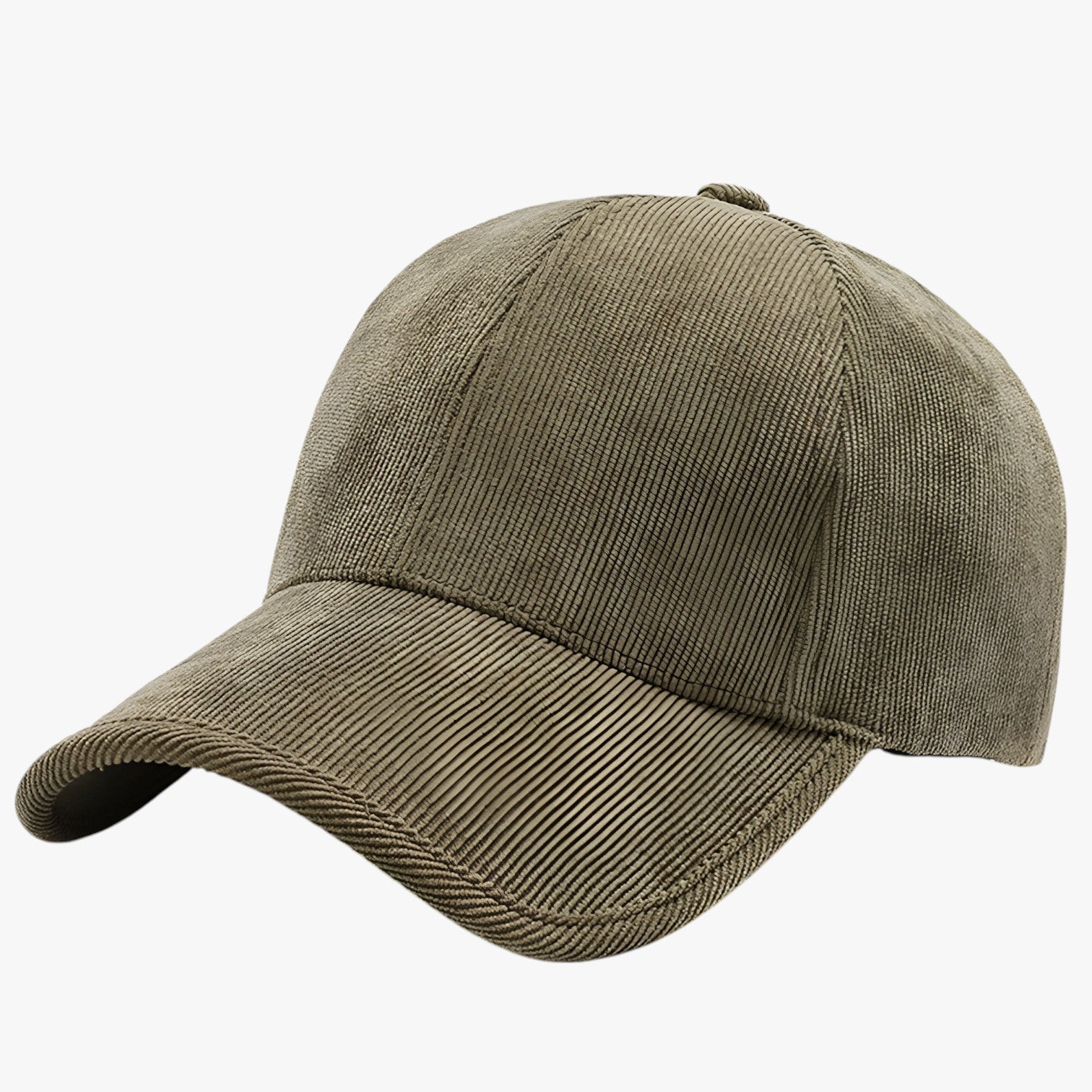 Luca | Trendy Snapback i Cordagrøn Oliven - Oliven grøn baseballkasket 56-60CM - men's fashion - {{ product_tags }