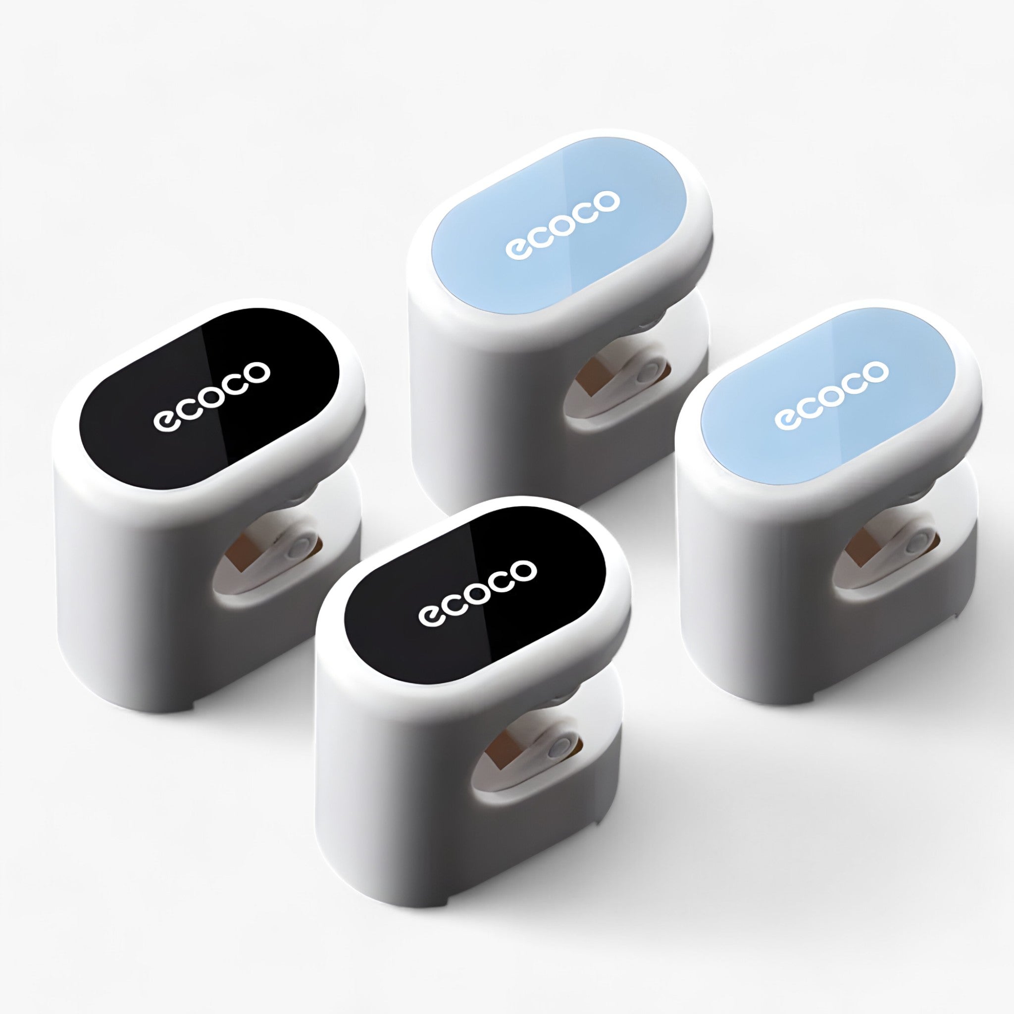 Tidy | Støttevæg til moppe - Effektiv opbevaring af rengøringsværktøj - Sort 2 Styk Blå 2 Styk - house & garden - {{ product_tags }