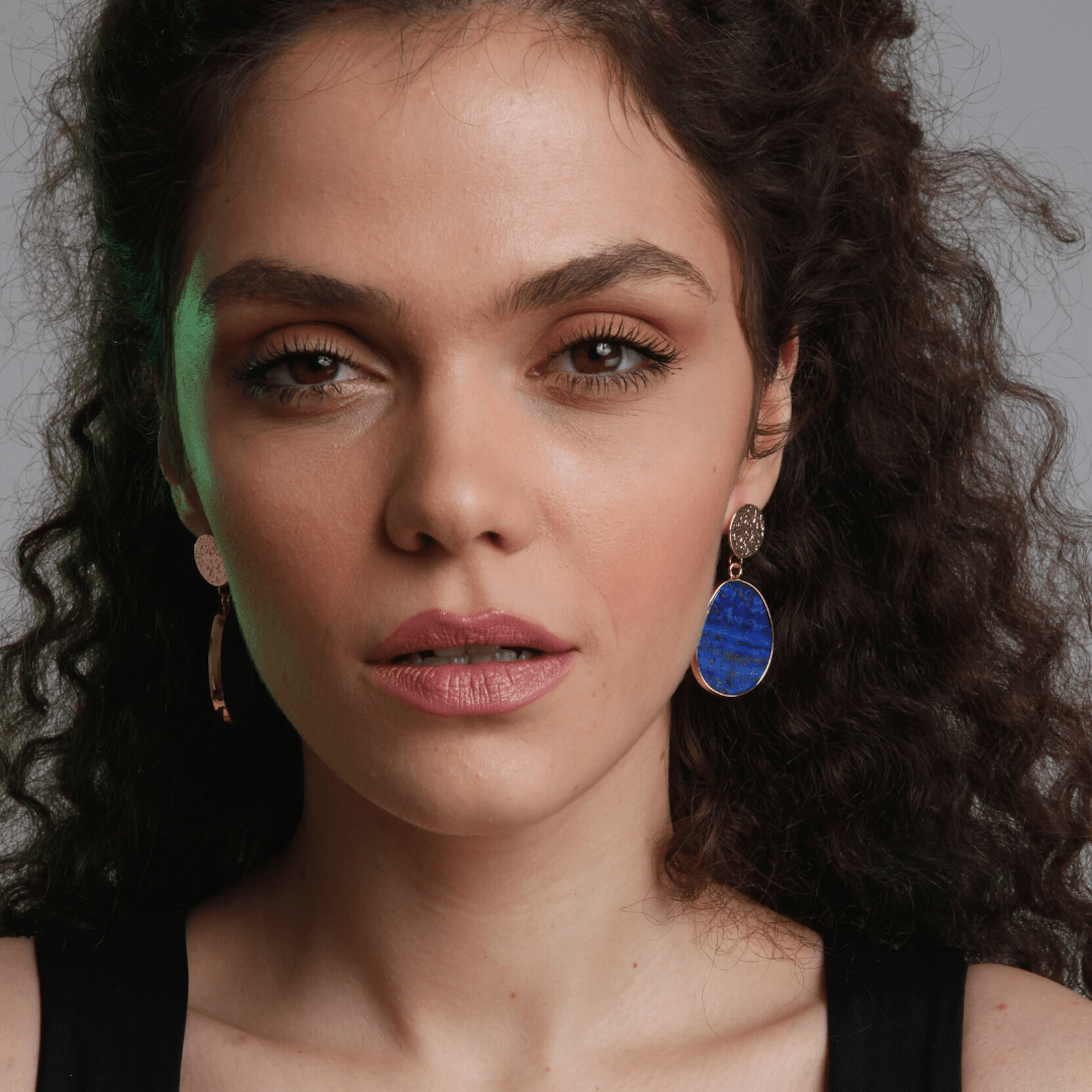 HealWithin Lapis Lazuli Protection Øreringe - - Earrings - {{ product_tags }