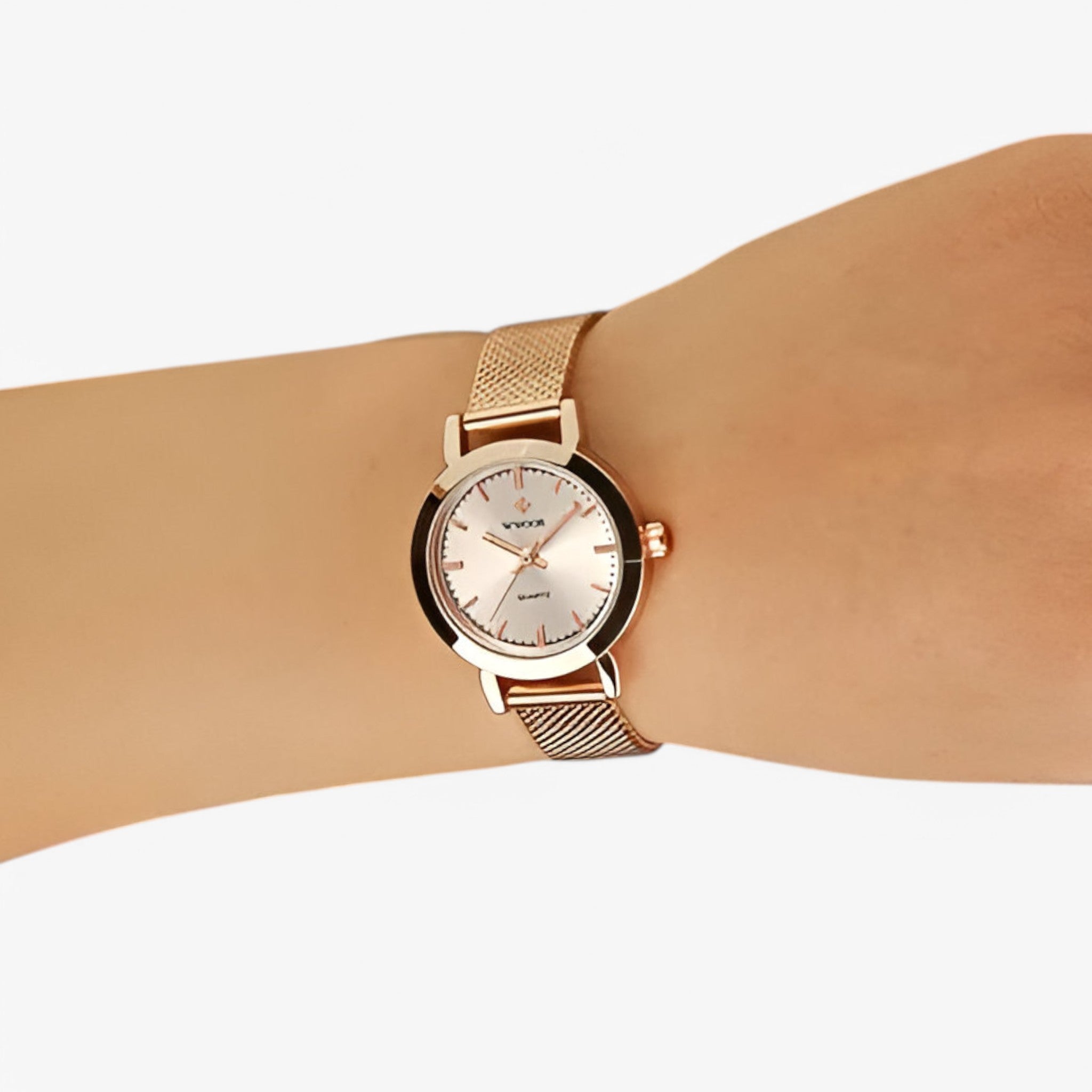 Livia | Minimalistisch roségouden horloge - - Livia | Minimalistisch roségouden horloge- €25 - {{ product_tags }
