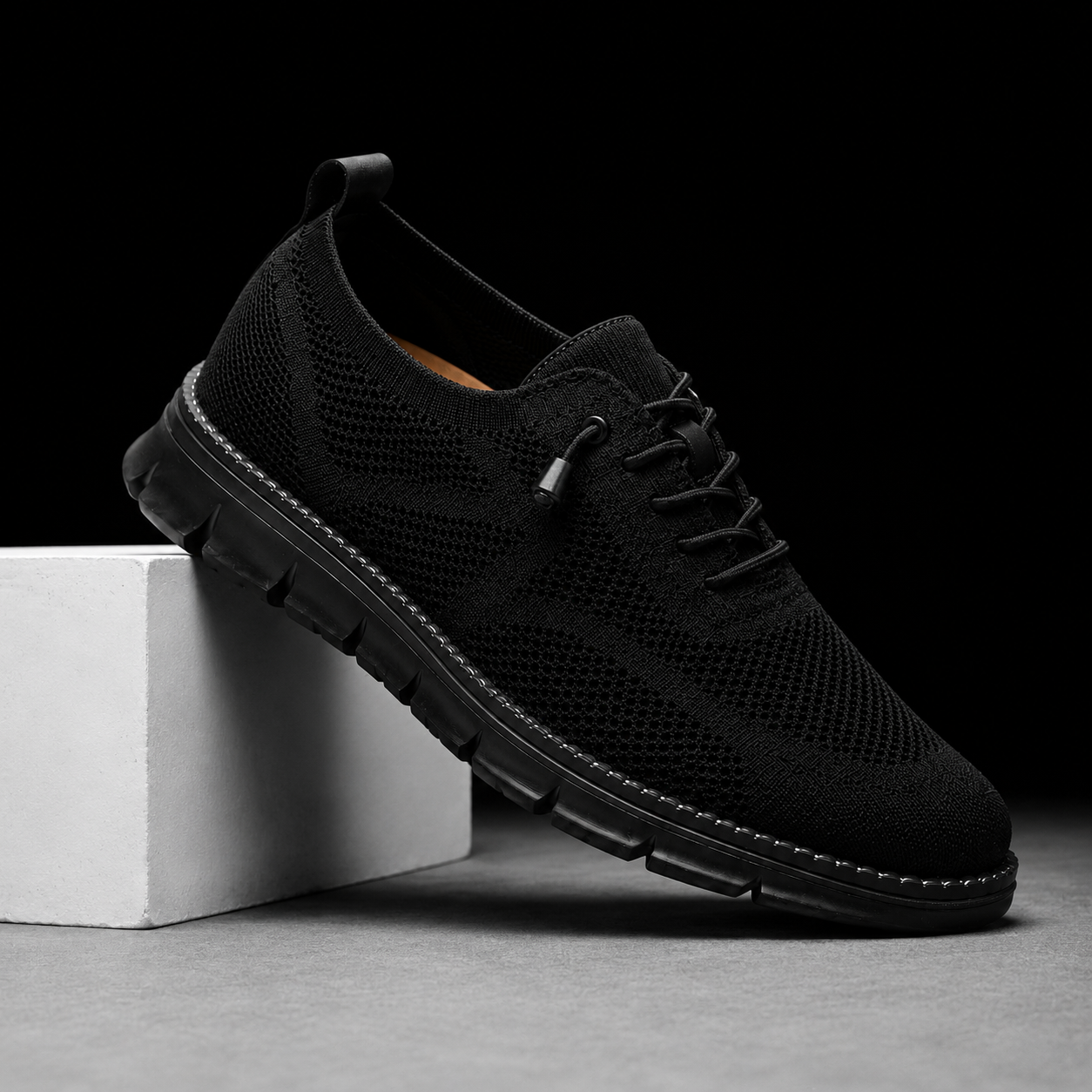 Pantofi ultra confortabili și respirabili: Negri