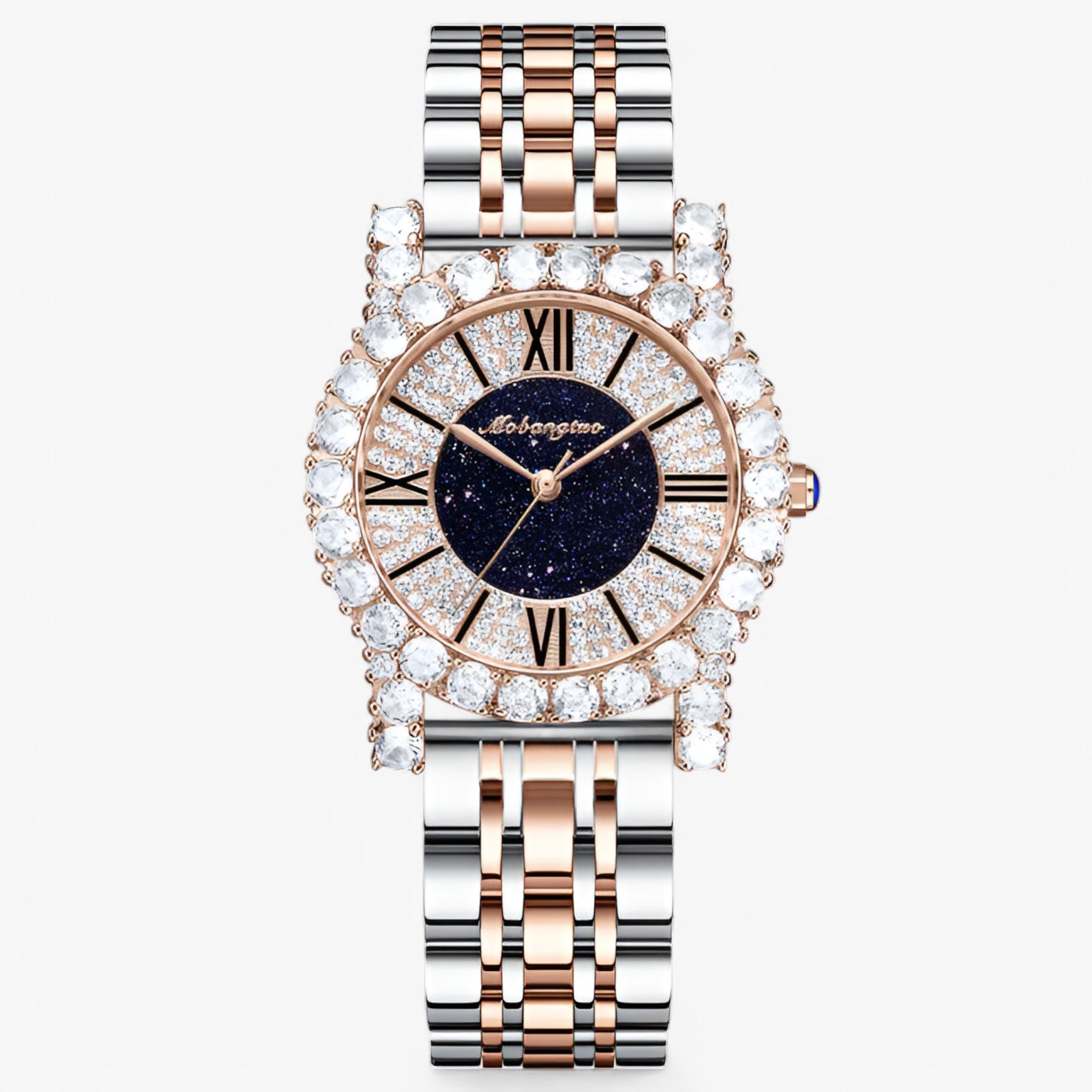 Beatris | Elegant dameur med krystaller og diamanter - guld sølv - watches - {{ product_tags }