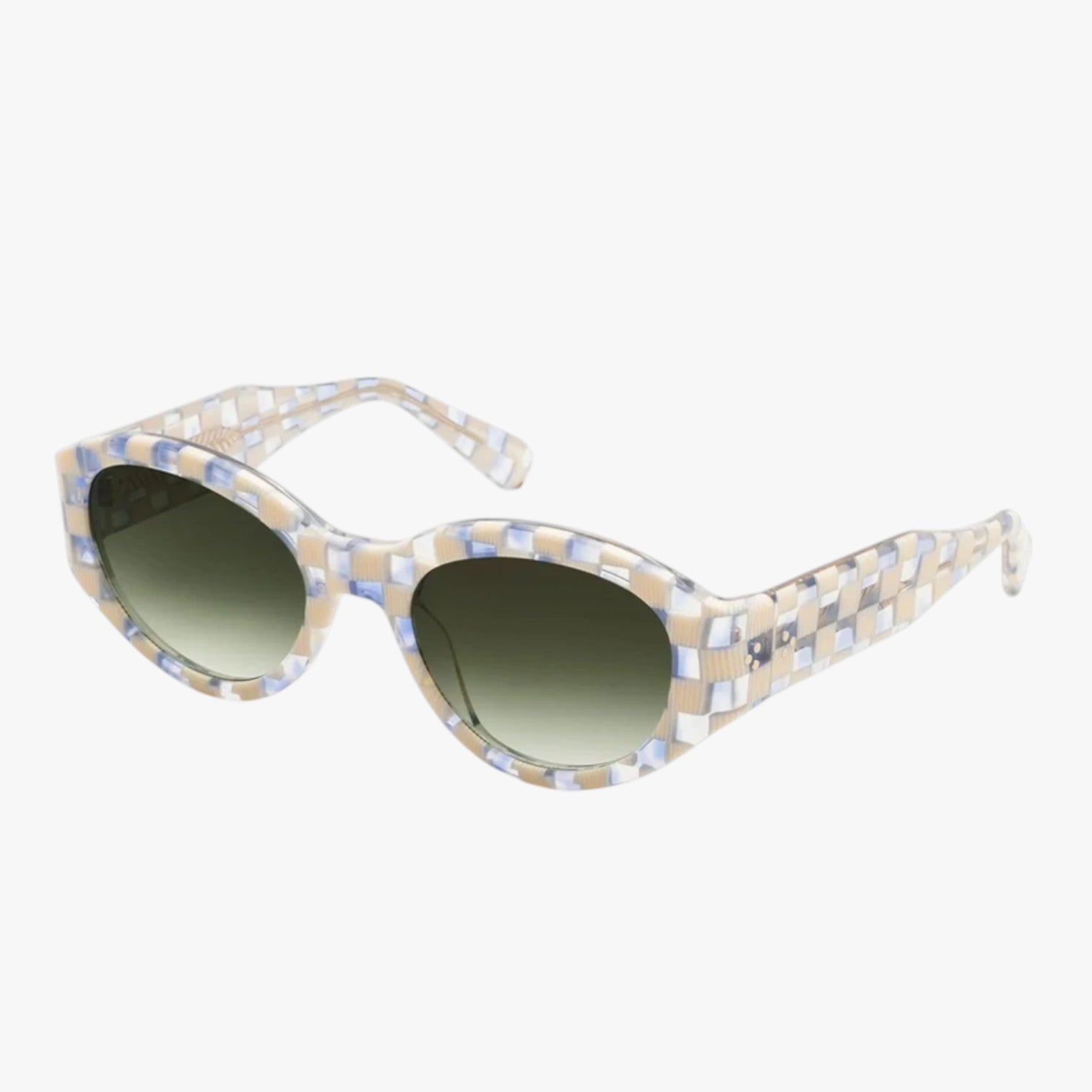 Danna | Eleganza e Visione - Designer Solbriller i polariseret acetat til kvinder - Klassisk Hvid - Danna | Eleganza e Visione - Designer Solbriller i polariseret acetat til kvinder - €25 - {{ product_tags }