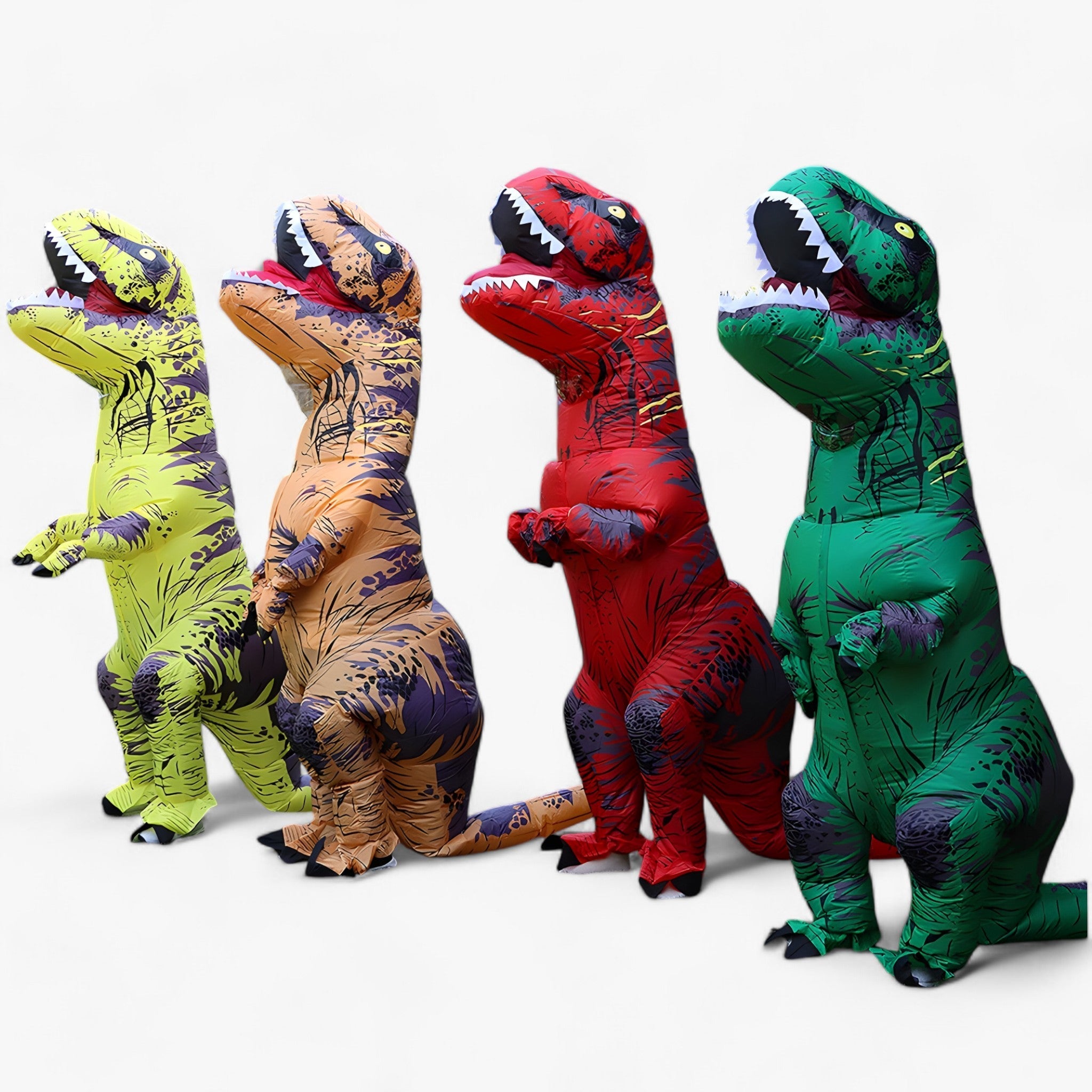 Rex | Oppusteligt T-Rex Kostume - Sjovt for børn og voksne - - other - {{ product_tags }