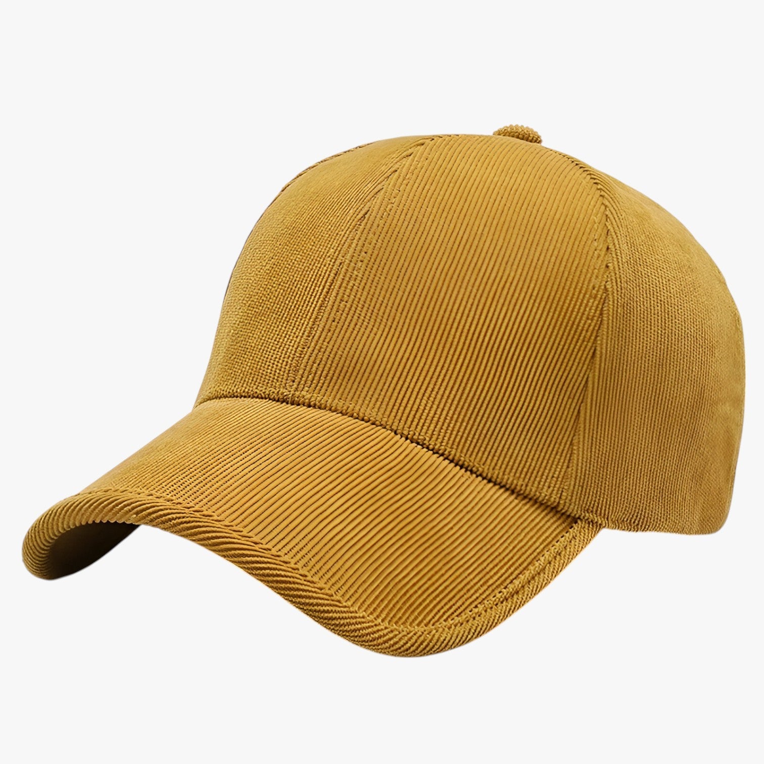 Luca | Trendy Snapback i Cordagrøn Oliven - Gul baseballkasket 56-60CM - men's fashion - {{ product_tags }