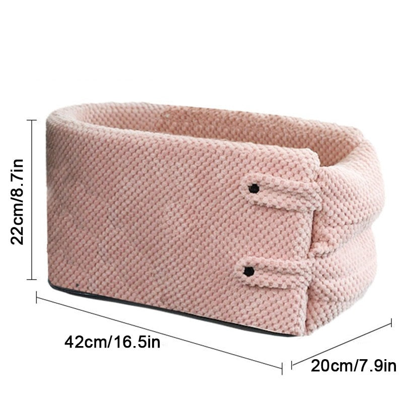 Bærbar autostol til kæledyr - Lyserød 42x20x22cm - baby - {{ product_tags }