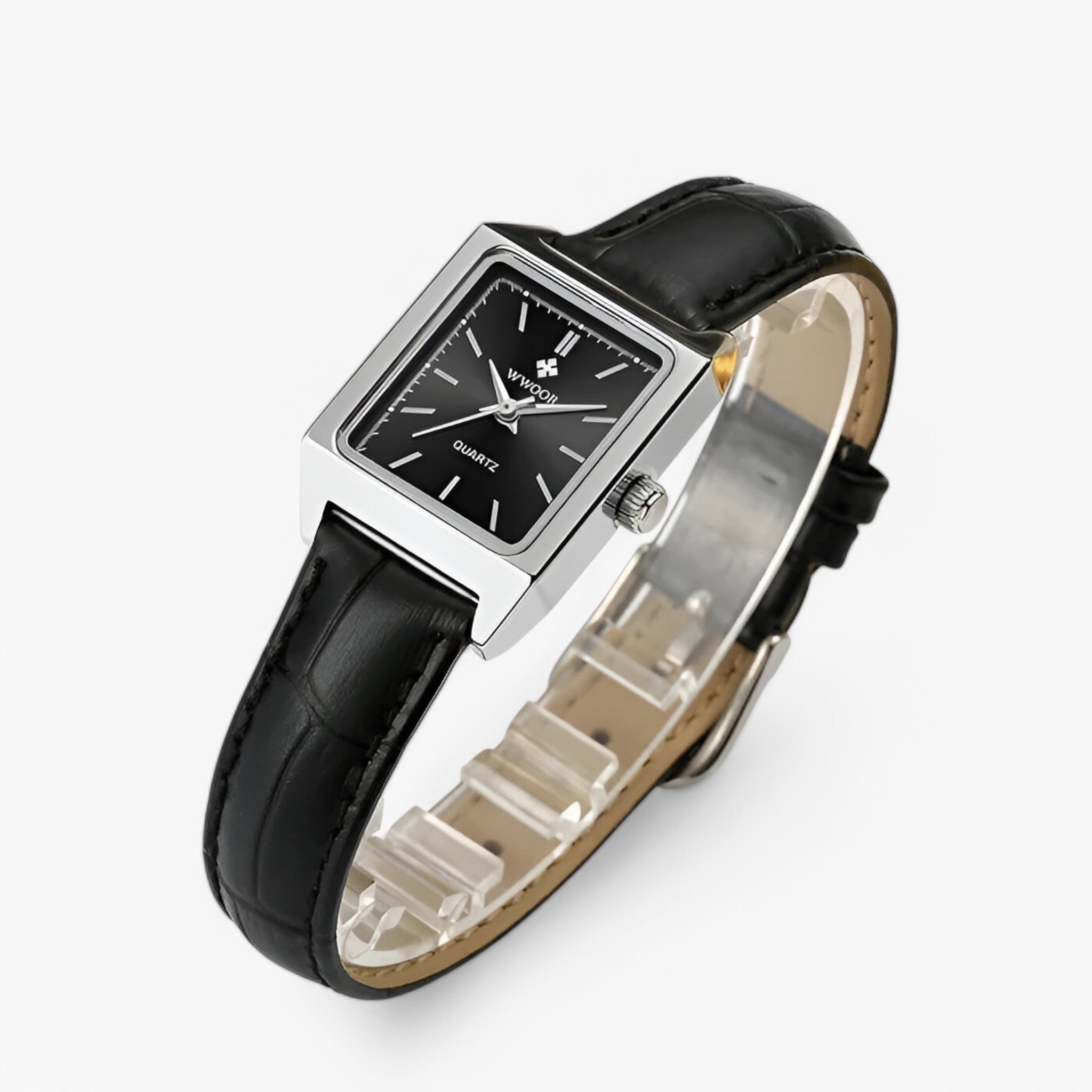 Isabelle | Luksus rektangulært diamantur - - Isabelle | Luksus rektangulært diamantur- €25 - {{ product_tags }