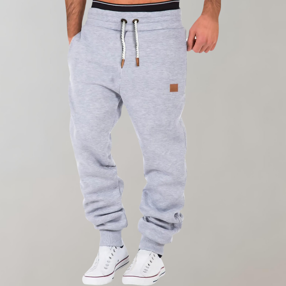 Herre Casual Marineblå Joggingbukser - Hverdags Sweatpants