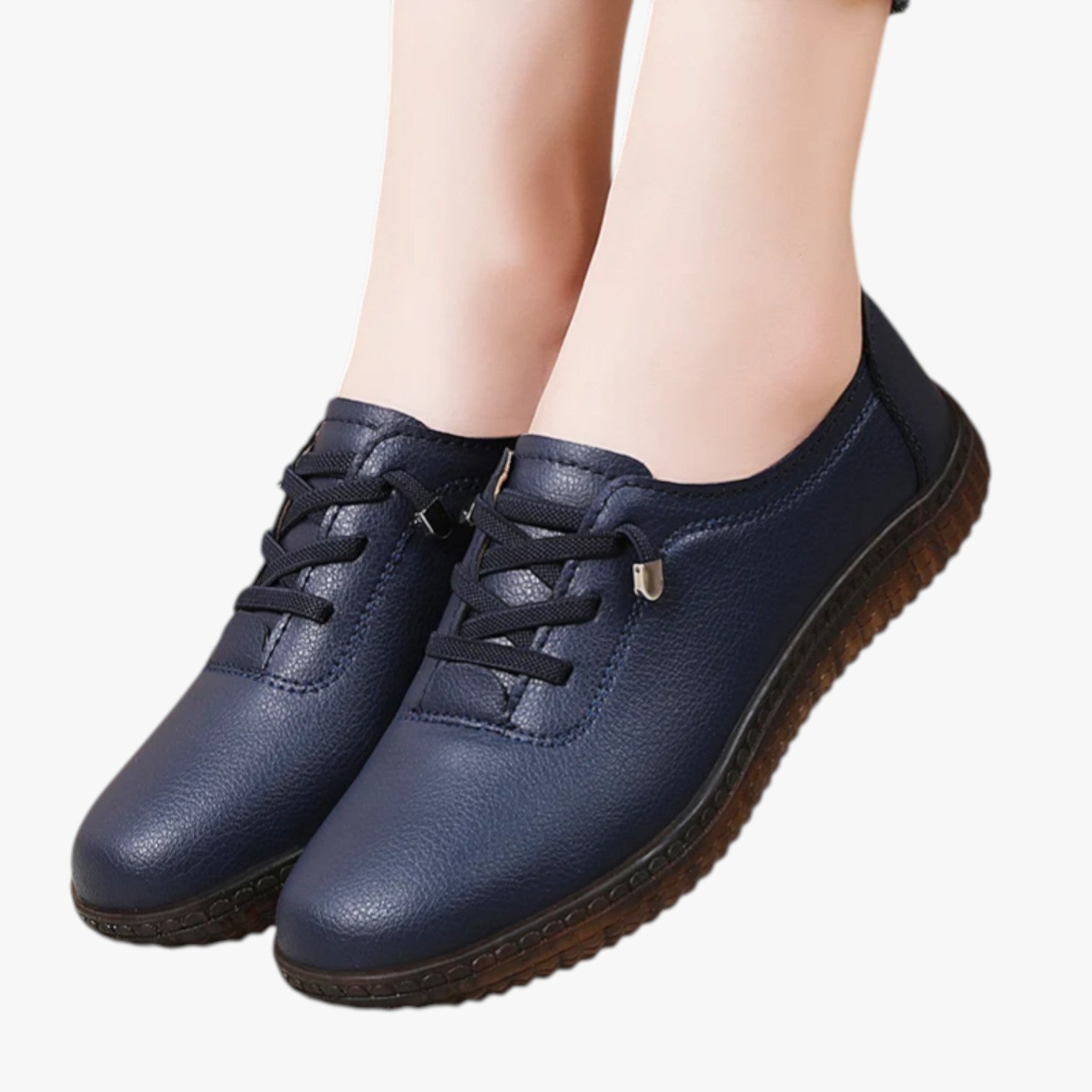 Alena | Hvide Sneakers Dame med Ventilation - - Sneakers - {{ product_tags }