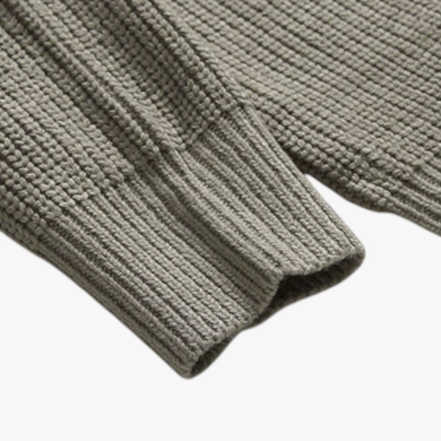Ivan | Herre Striktrøje med Halv Lynlås - - Herresweatre - {{ product_tags }