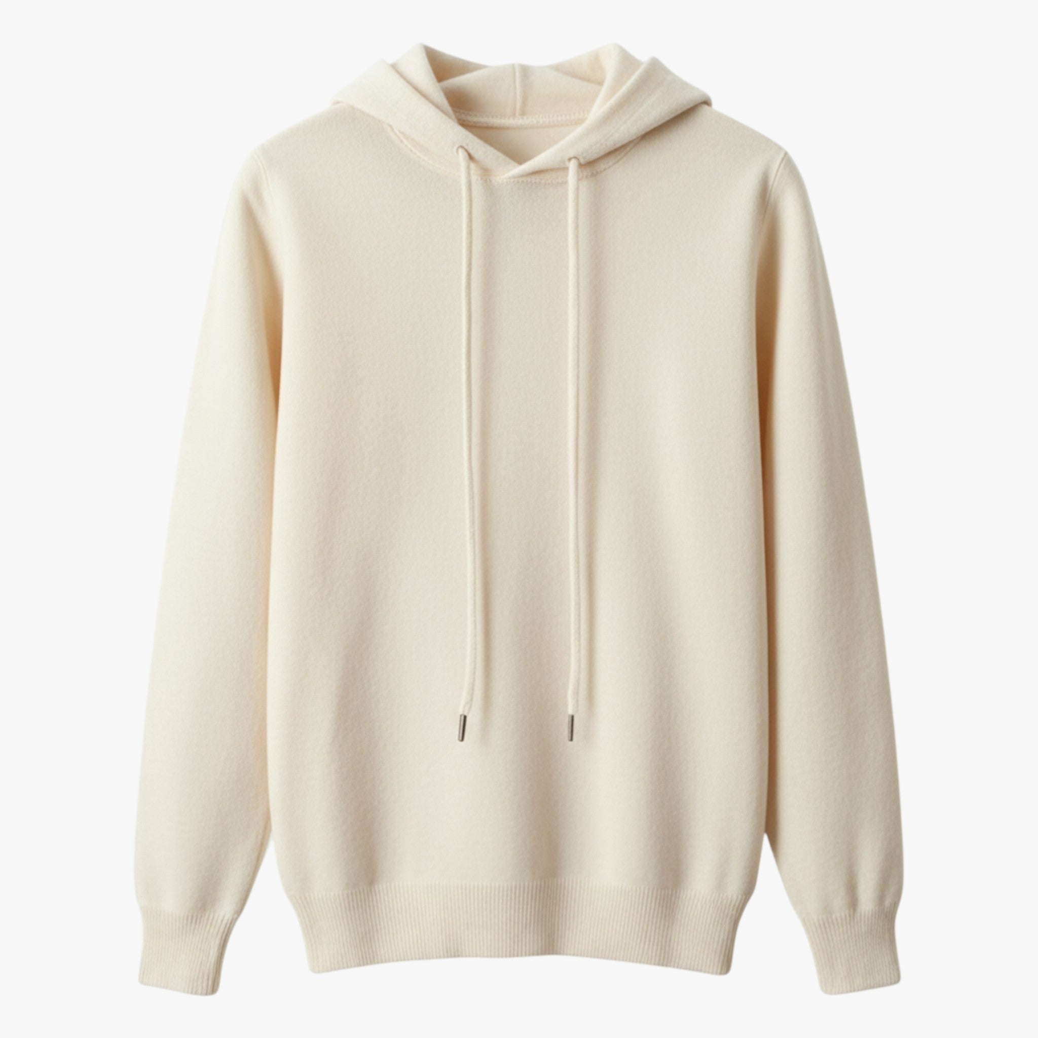 Ace | Merinould Hættetrøje - Blødhed og åndbarhed hele året - Elfenben - coats - {{ product_tags }