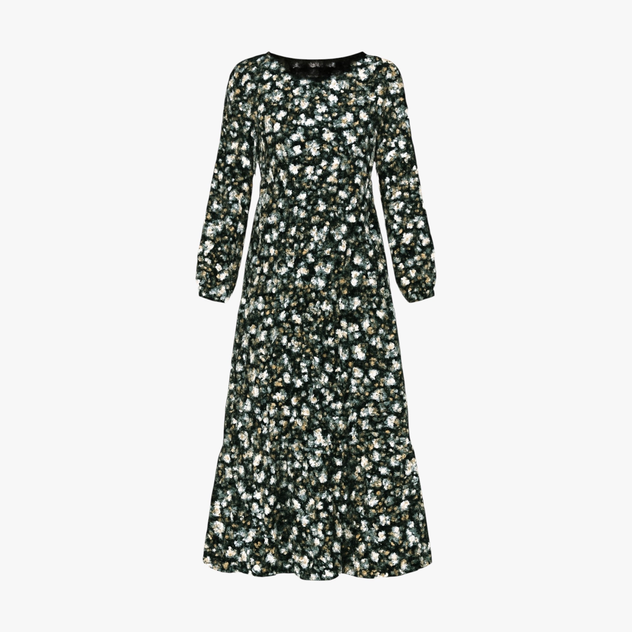 Thalia | Kvindernes Elegant Blomster Kjole - - Kvinders Kjoler - {{ product_tags }