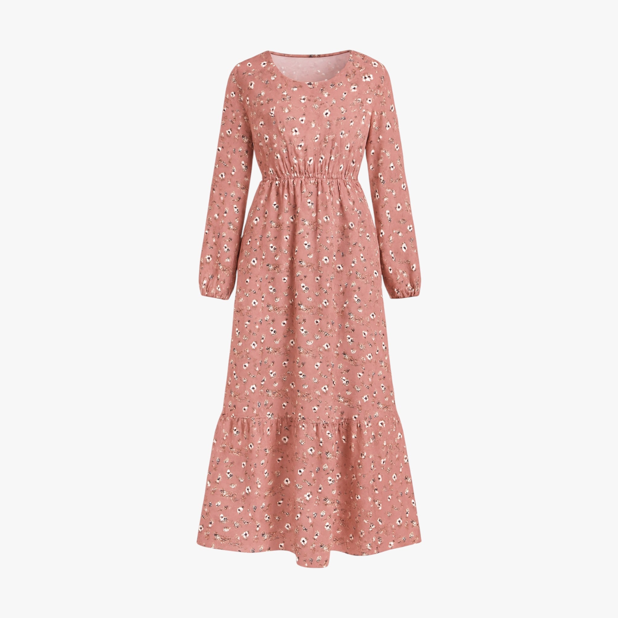 Thalia | Kvindernes Elegant Blomster Kjole - - Kvinders Kjoler - {{ product_tags }