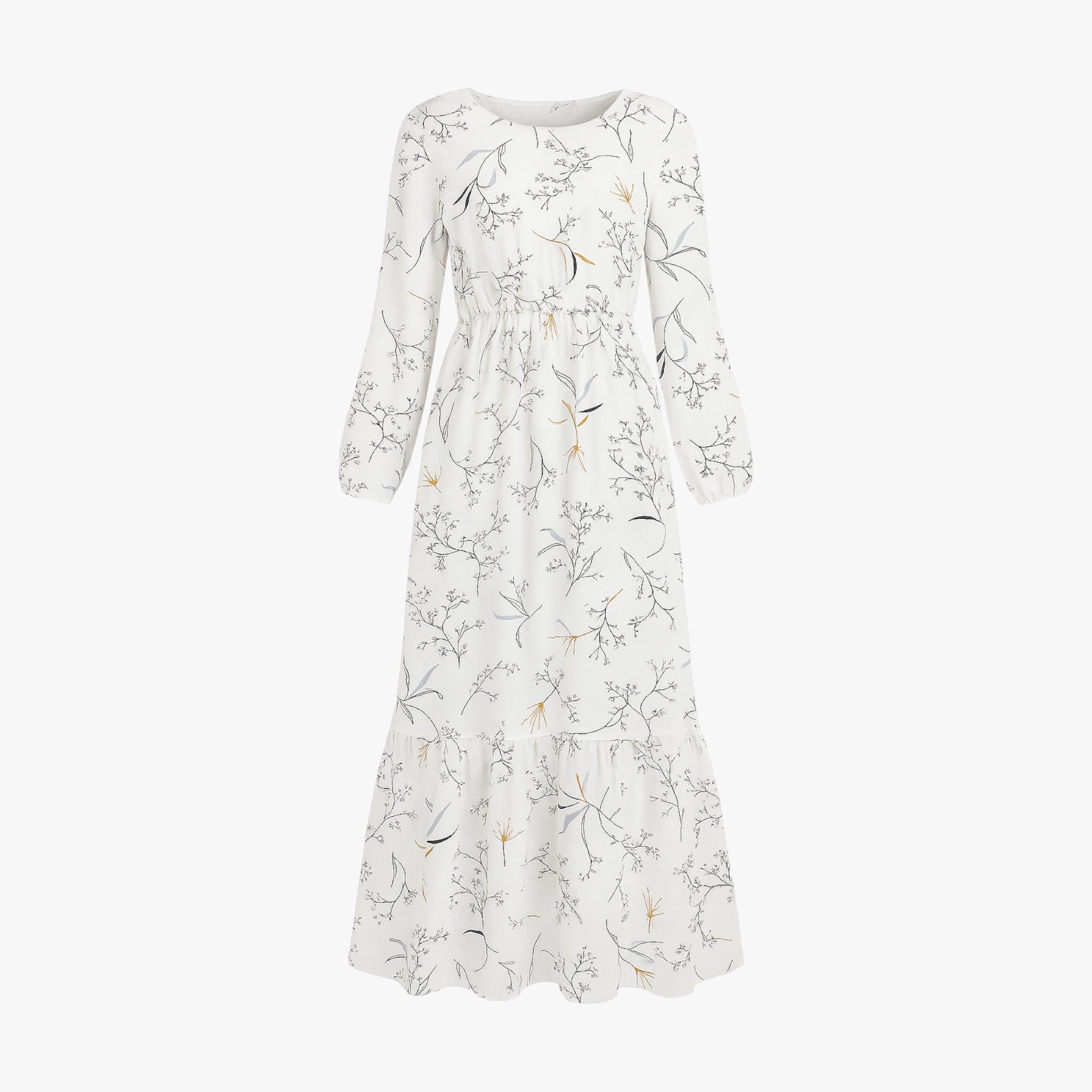 Thalia | Kvindernes Elegant Blomster Kjole - - Kvinders Kjoler - {{ product_tags }