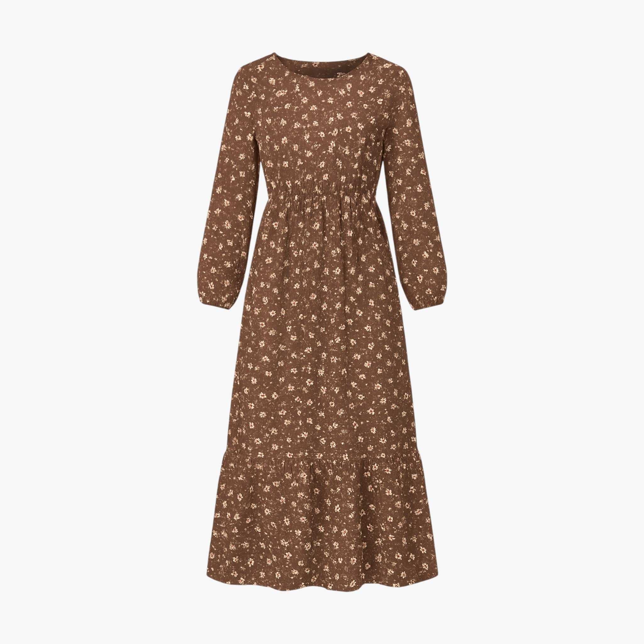 Thalia | Kvindernes Elegant Blomster Kjole - - Kvinders Kjoler - {{ product_tags }