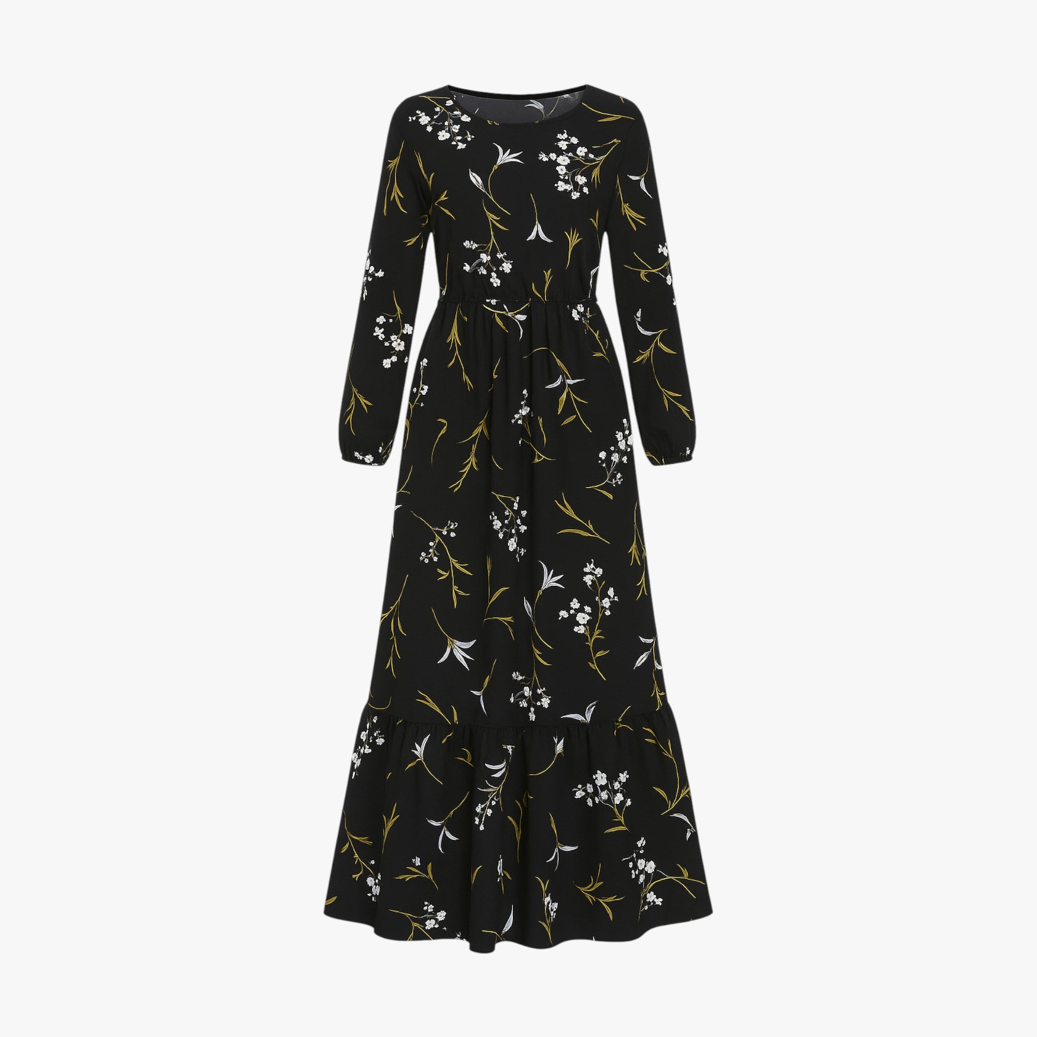 Thalia | Kvindernes Elegant Blomster Kjole - - Kvinders Kjoler - {{ product_tags }