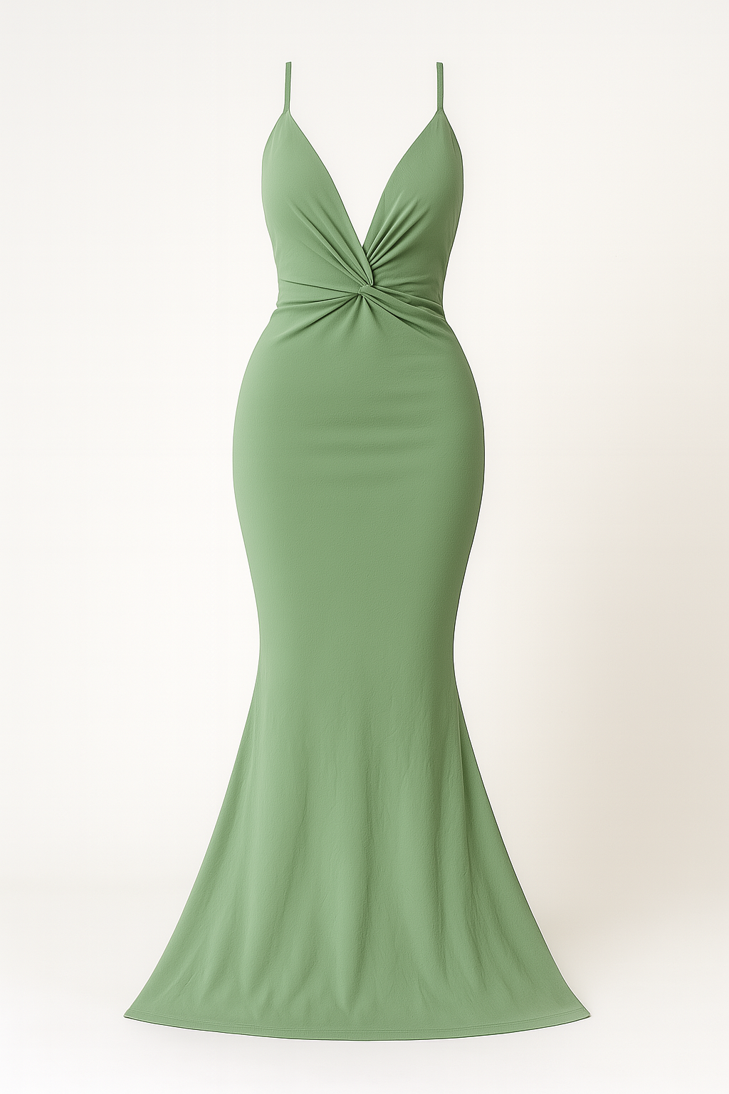 Carol | Kvinders Elegant Aftenkjole Med Komfort - Salvie - Kjoler - {{ product_tags }