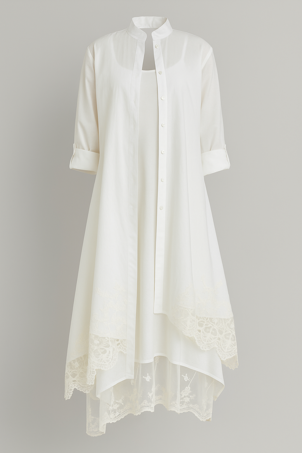 Aurora | Kvinders Elegant Boho Midi Kjole - Sort - Kjoler - {{ product_tags }