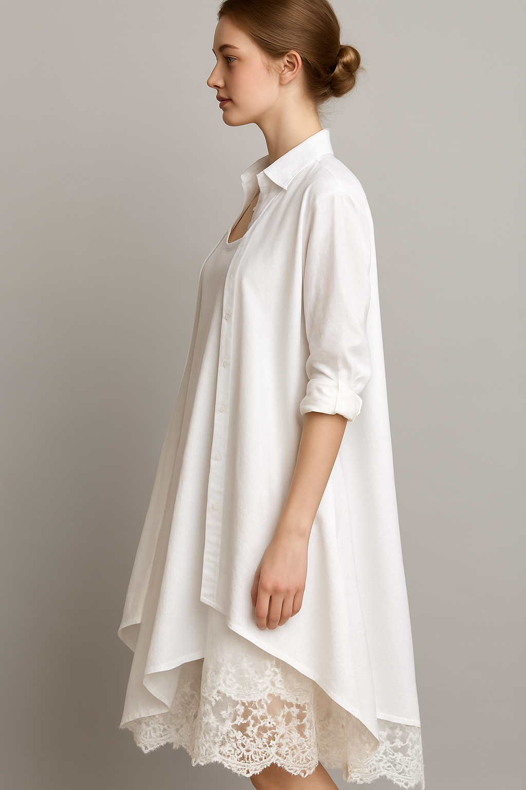 Aurora | Kvinders Elegant Boho Midi Kjole - - Kjoler - {{ product_tags }