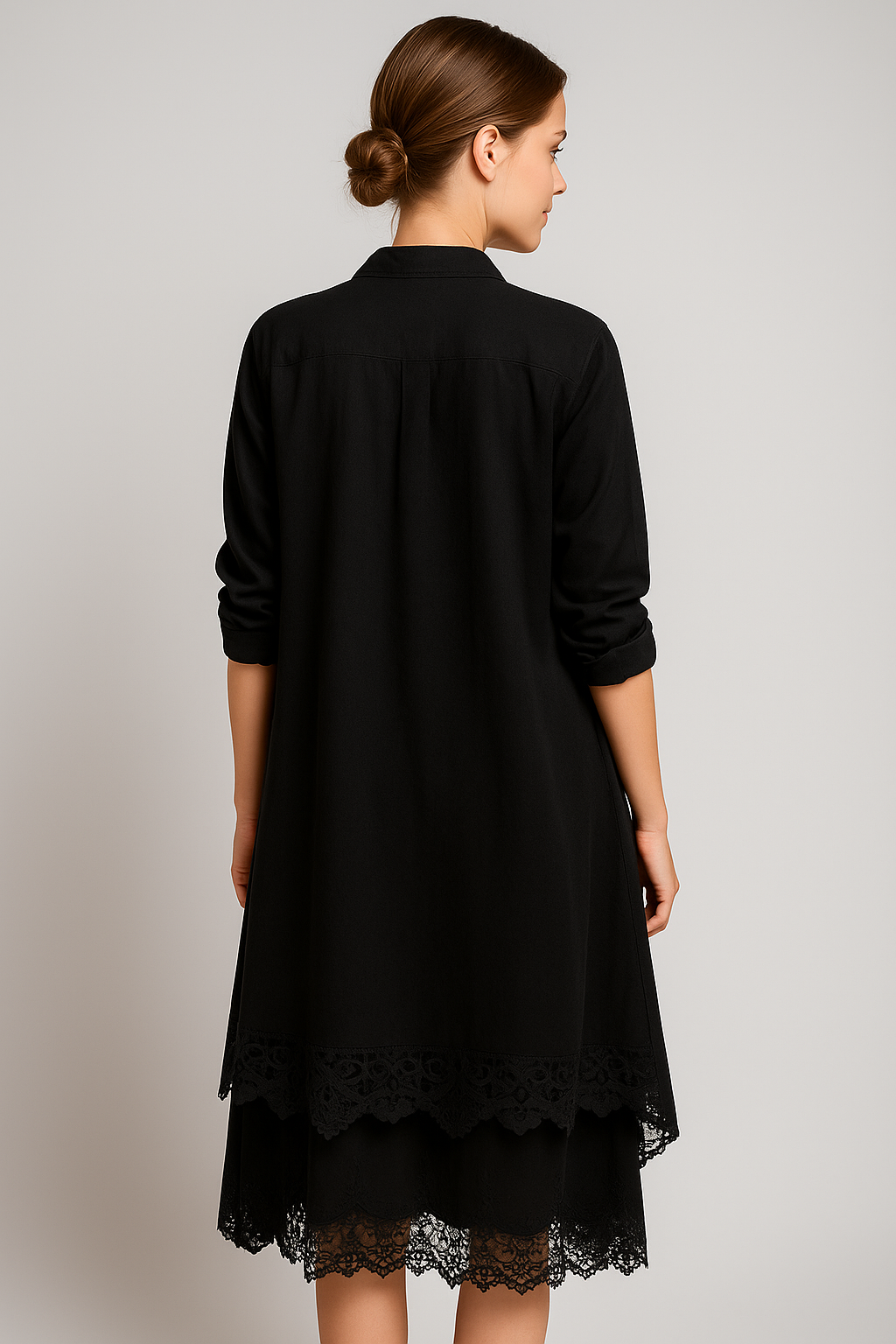 Aurora | Kvinders Elegant Boho Midi Kjole - - Kjoler - {{ product_tags }