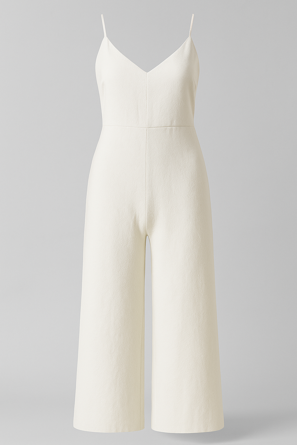 Maribel | Kvinders Elegant Buksedragt Uden Ærmer - Hvid - Jumpsuits - {{ product_tags }