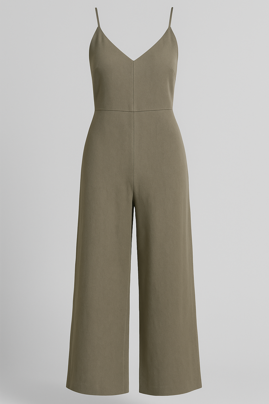 Maribel | Kvinders Elegant Buksedragt Uden Ærmer - Mudder - Jumpsuits - {{ product_tags }