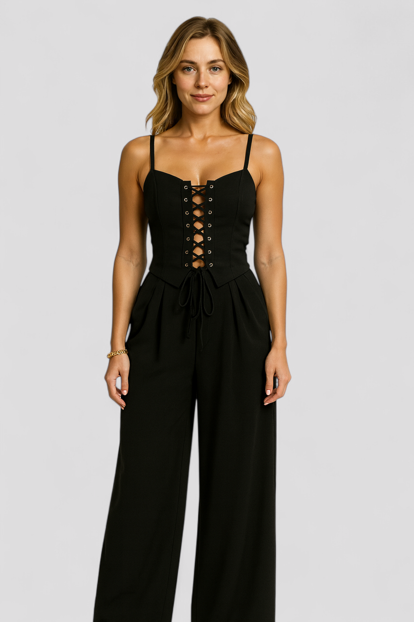 Alina | Kvinders Elegant Linned Sæt - - Kvinders sæt - {{ product_tags }